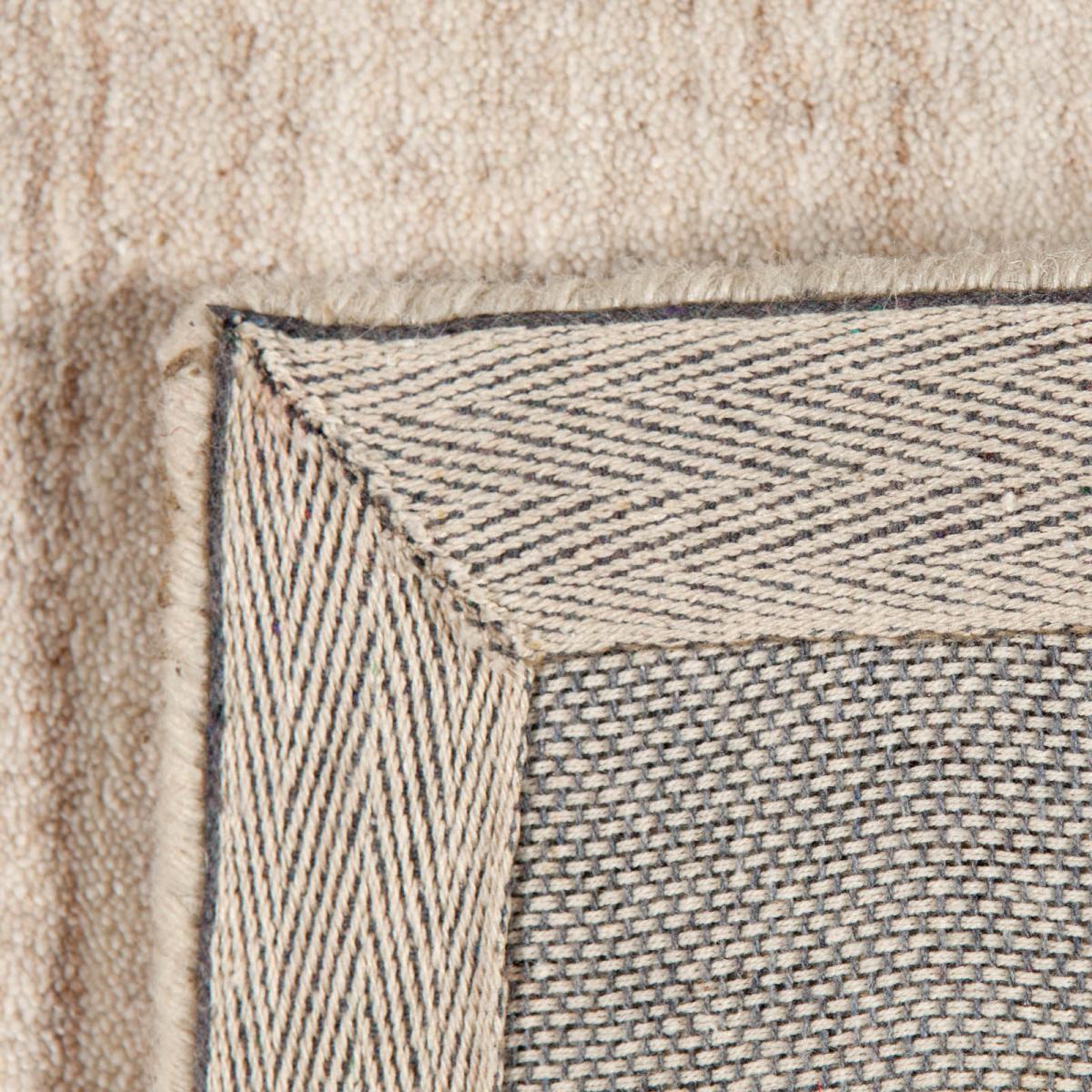 Ripple Fine Stripes Rugs 214 001 100 in Ivory by Ligne Pure 200x300cm – image 3