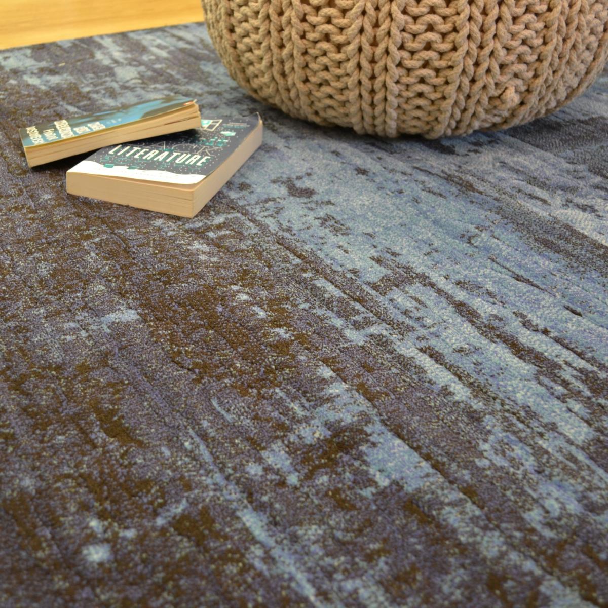 Galleria Abstract Distressed 63378 5131 Rugs in Blue&nbsp;240x330cm – image 4