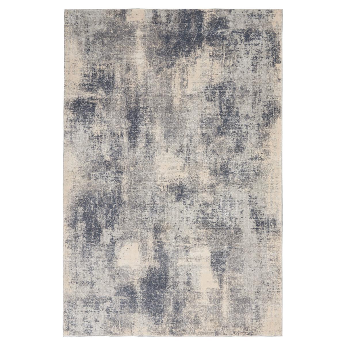 Rustic Textures Rugs RUS02 in BLUIV 160x221cm – image 5