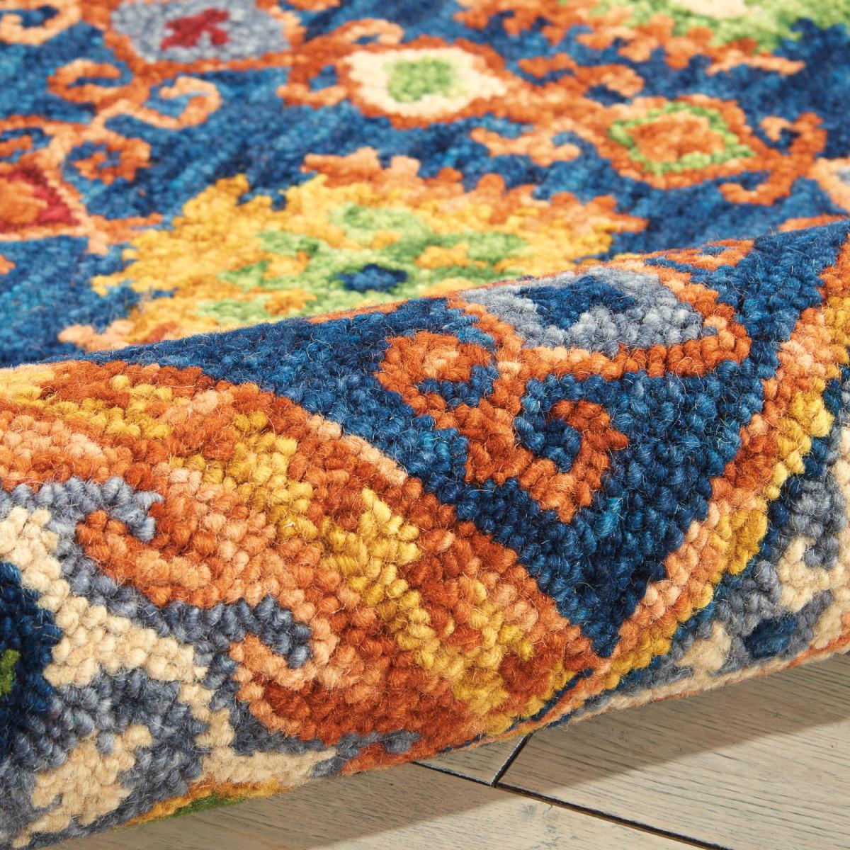 Vibrant Rugs VIB09 in Navy by Nourison 152x229cm – image 3