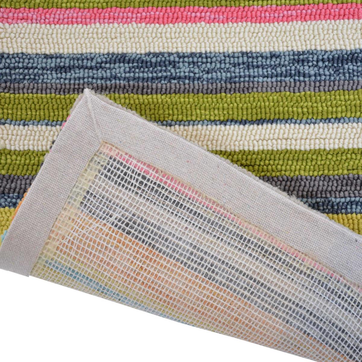 Habitat LaVida Indoor Outdoor Stripe Rugs in Multi 476801 200x280cm – image 4