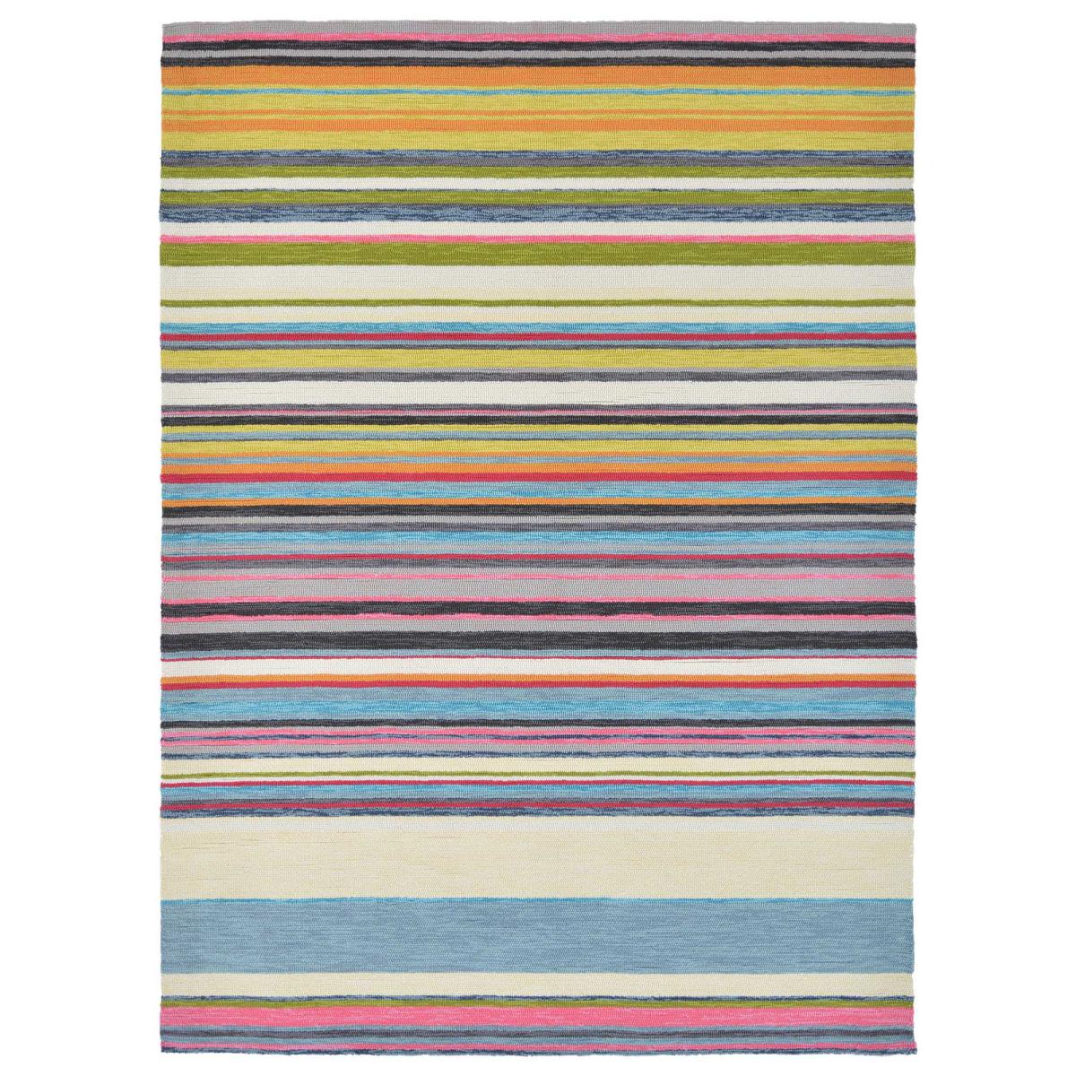 Habitat LaVida Indoor Outdoor Stripe Rugs in Multi 476801 200x280cm – image 5