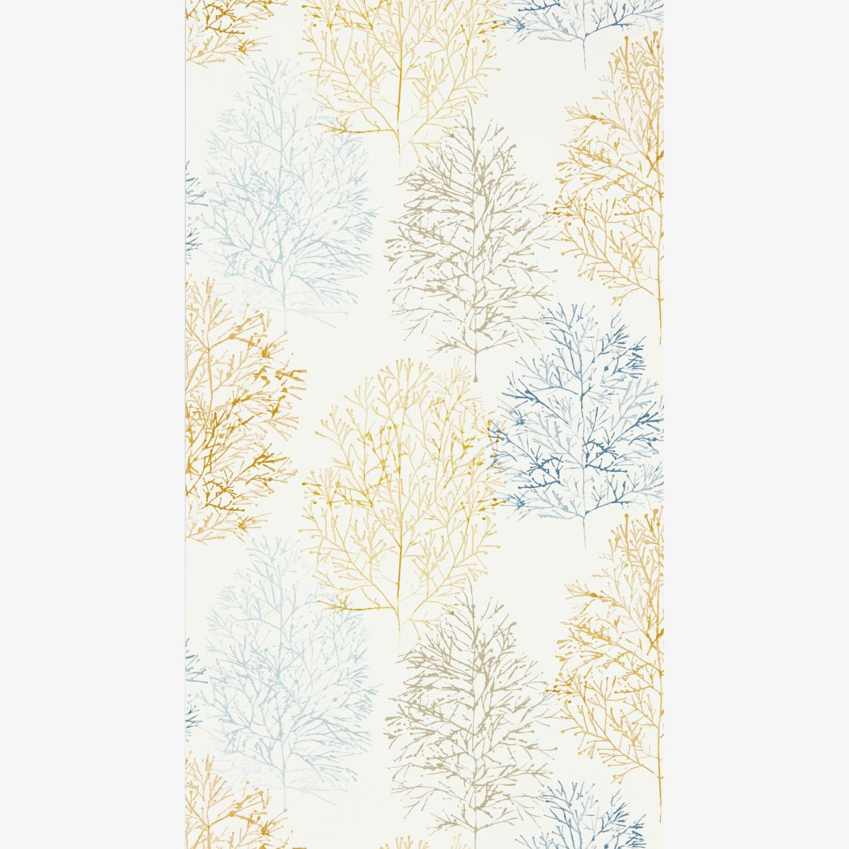 Soetsu Tree Wallpaper 112002 by Scion in Stonewash Papaya Orange Roll