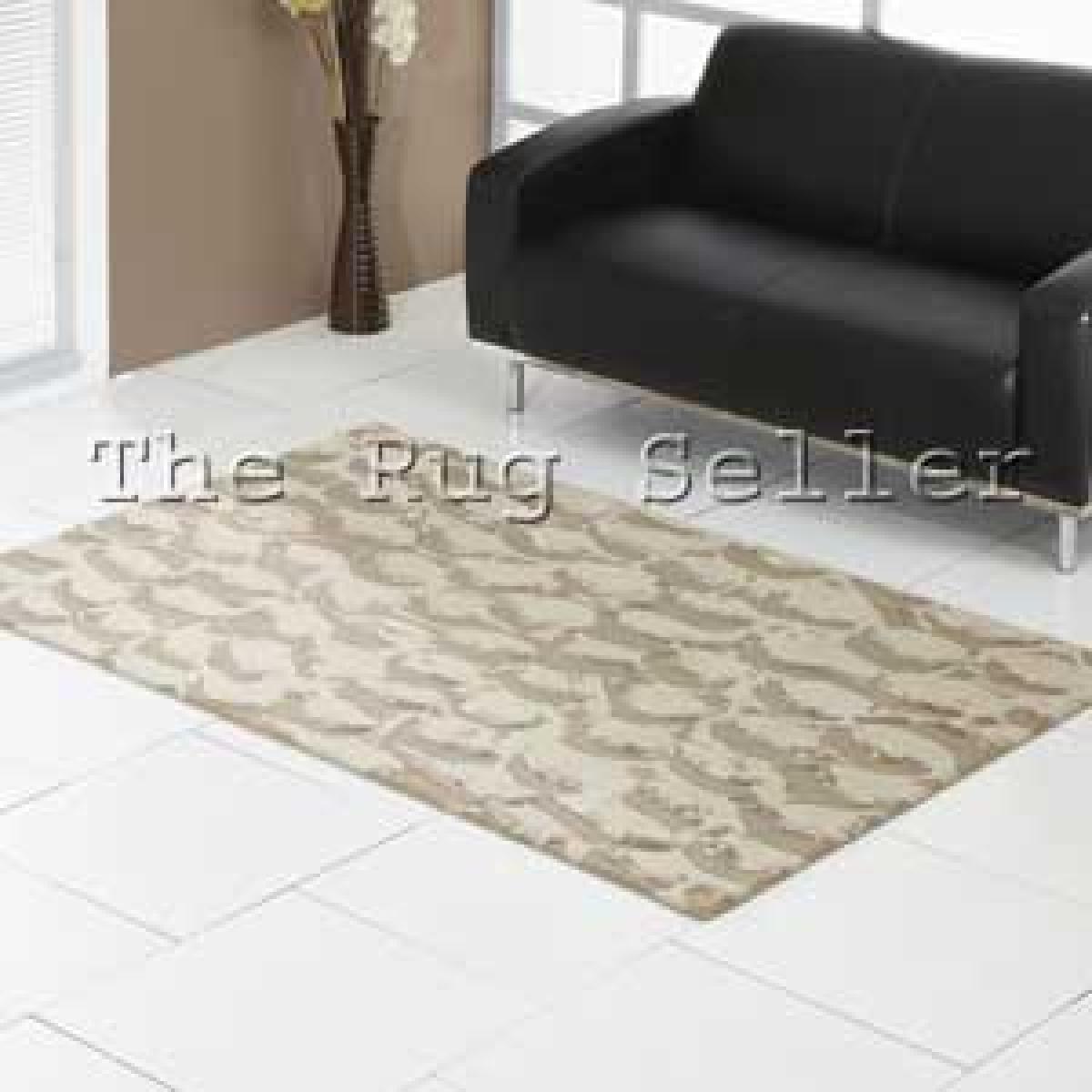 Unique Estuary Wool Rugs in Beige 120x180cm – image 4