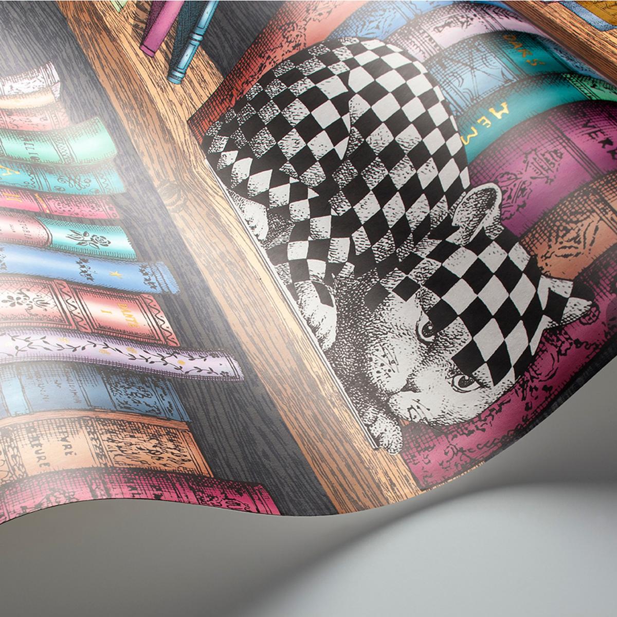 Libreria Wallpaper 13025 by Cole & Son in Rich Multi Roll – image 2