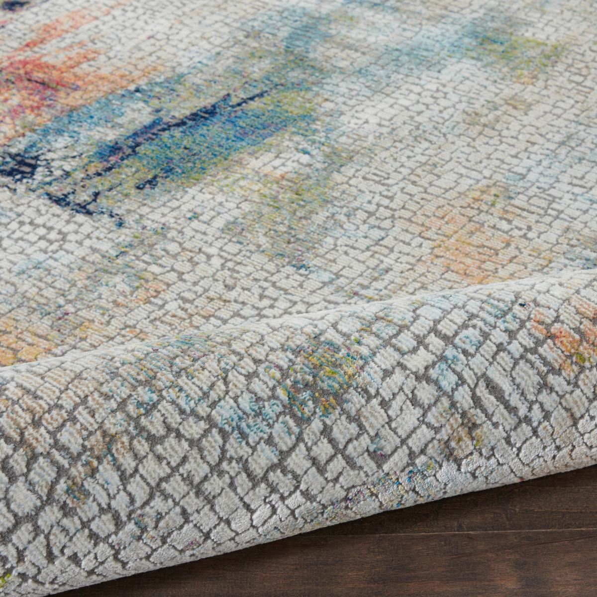 Ankara Global Abstract Hallway Runners ANR09 in Ivory Multi 71x244cm – image 3