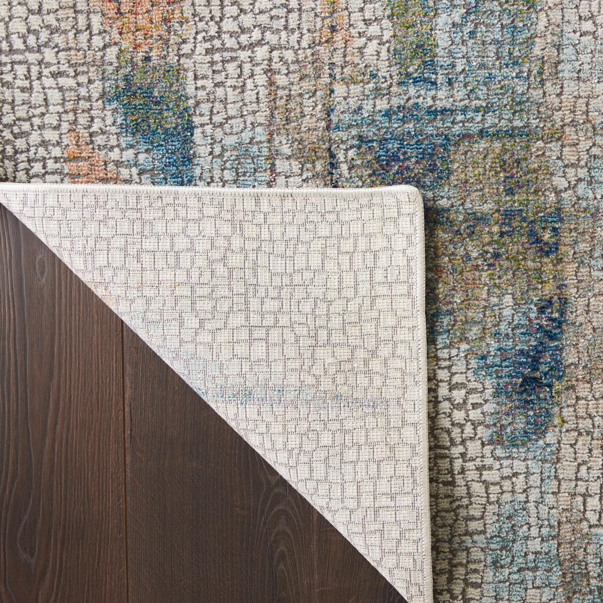 Ankara Global Abstract Hallway Runners ANR09 in Ivory Multi 71x244cm – image 4
