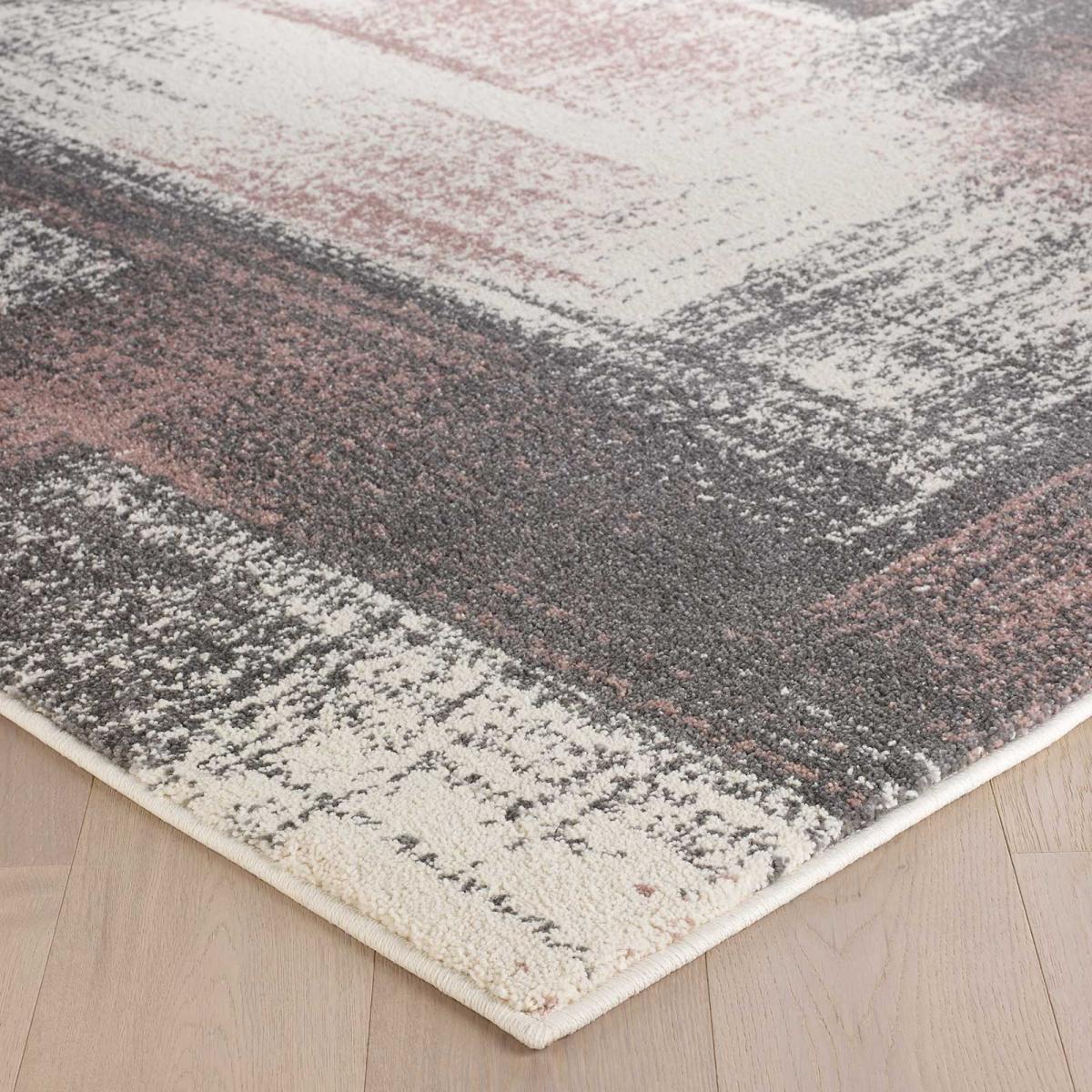 Sansa Rugs 2 S in grey and pink – image 2