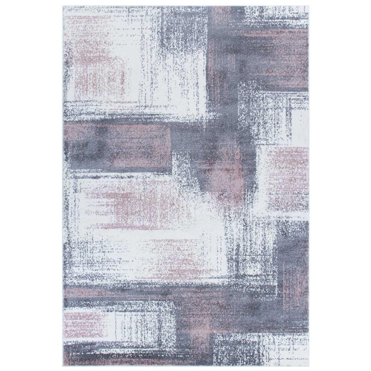Sansa Rugs 2 S in grey and pink – image 4