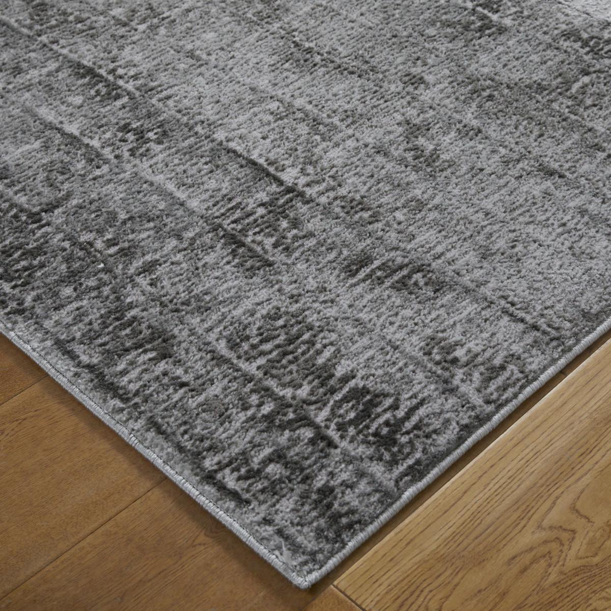 Manhattan 709 E Rugs in Distressed Modern Grey 120x170cm – image 2
