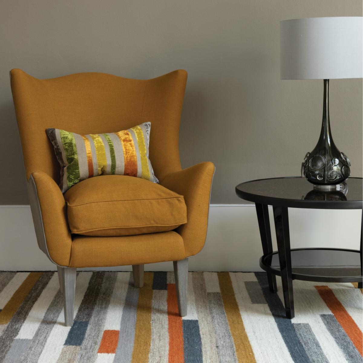 Mattone Designer Wool Rugs in Sienna Brown by William Yeoward200x300cm – image 2