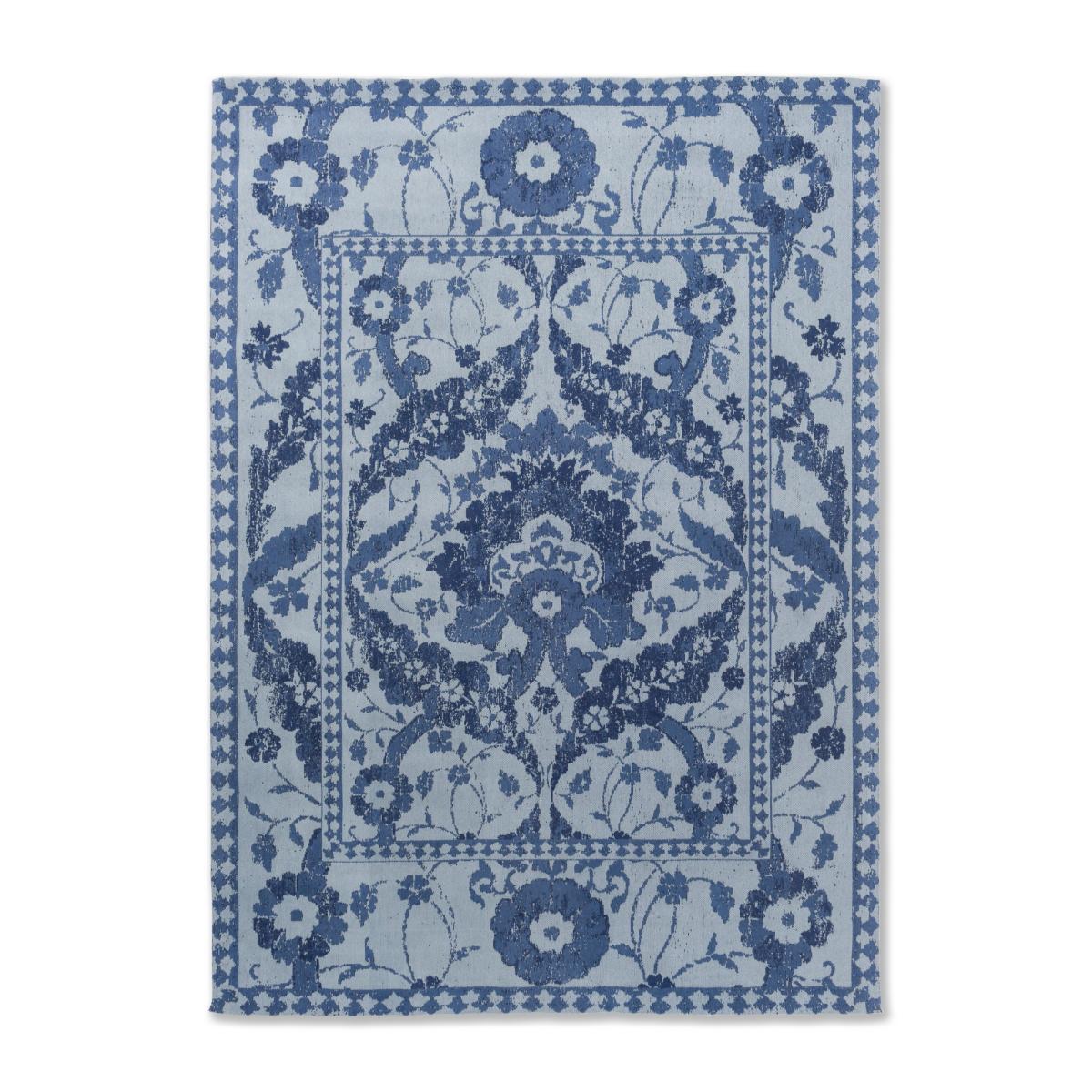Newborough Jacquard 081608 Rug by Laura Ashley in Dark Seaspray Blue&nbsp;250x350cm – image 5