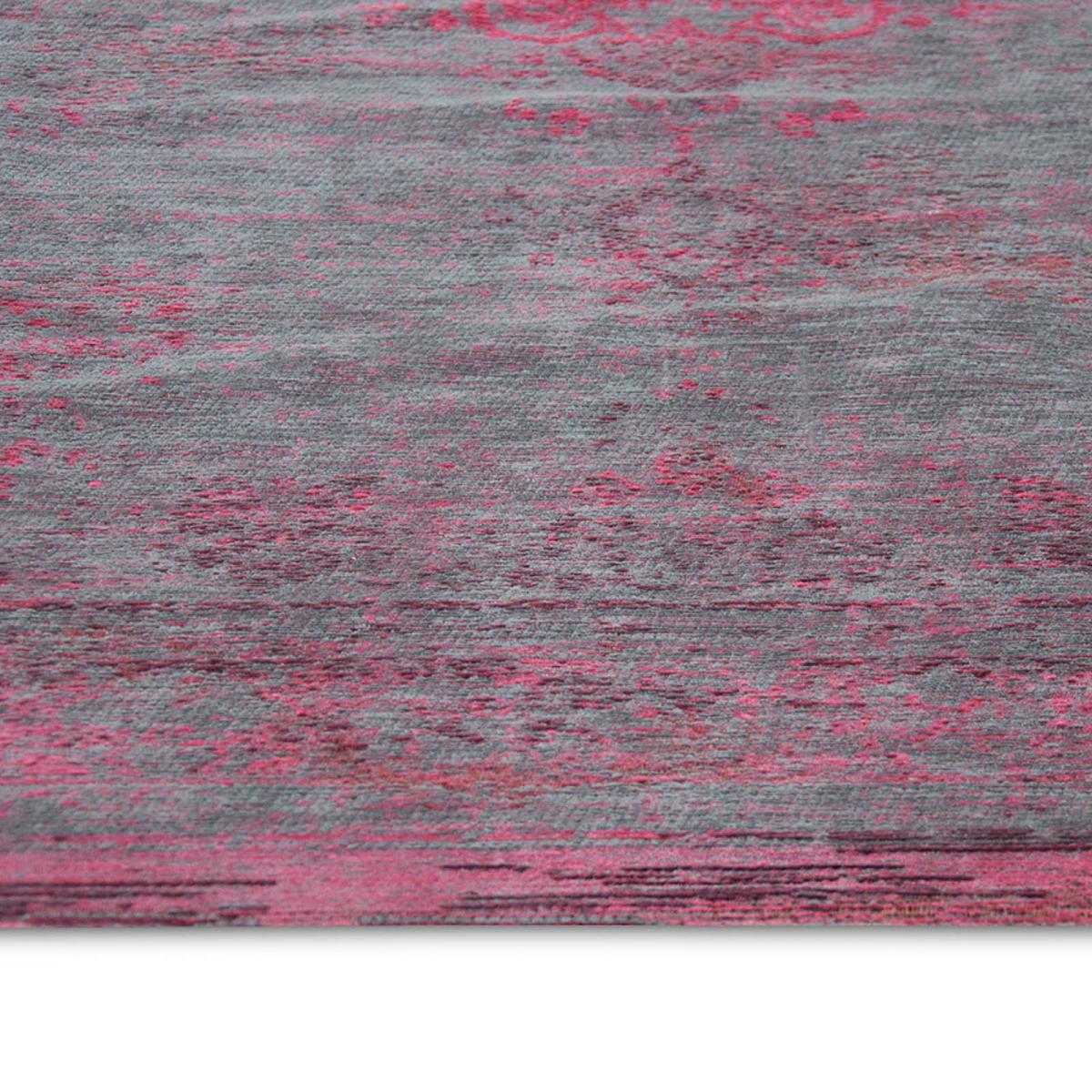 Louis De Poortere Traditional Fading World Medallion Designer Rugs 8261 Pink Flash 140x200cm – image 2