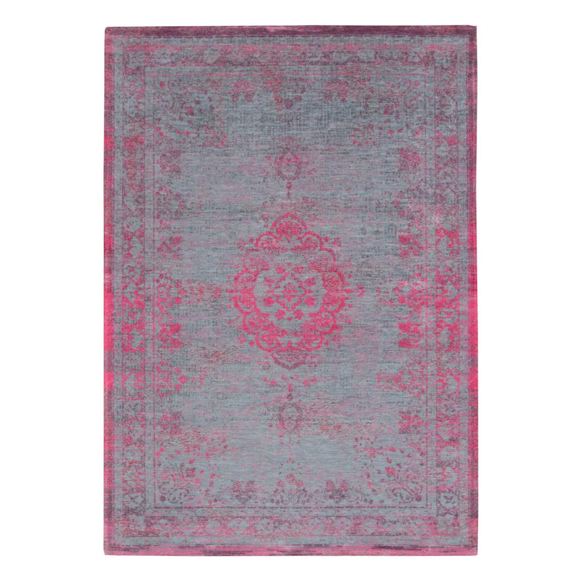 Louis De Poortere Traditional Fading World Medallion Designer Rugs 8261 Pink Flash 140x200cm – image 4