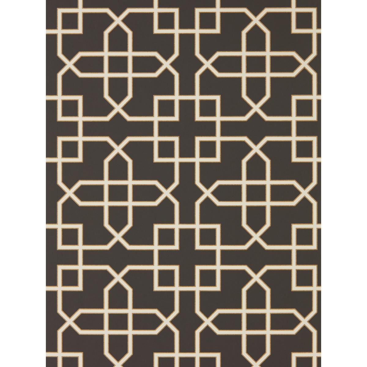 Hampton Trellis Wallpaper 216662 by Sanderson in Charcoal Grey Roll – image 4