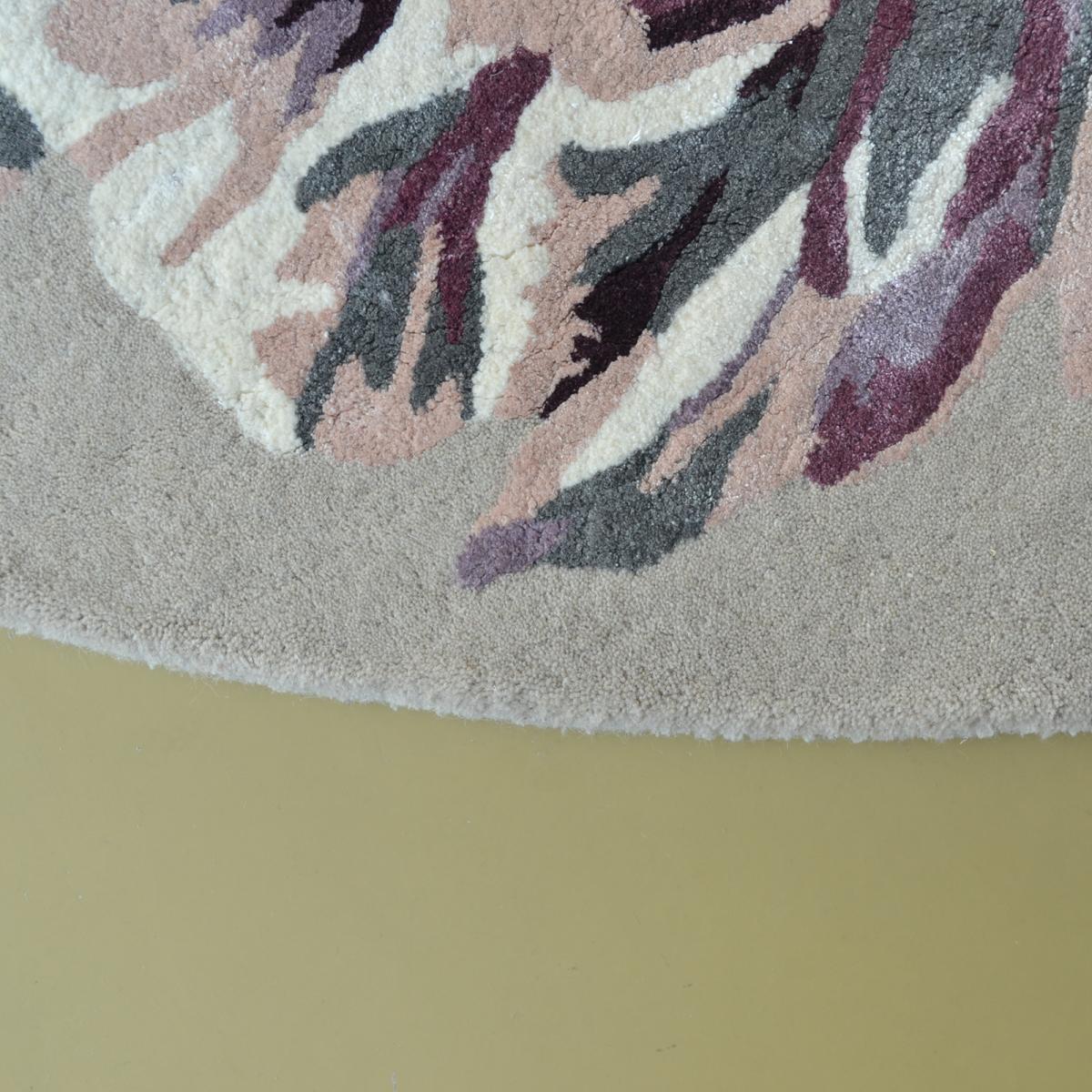 Tranquility Round Rugs 56001 by Ted Baker in Beige 200x200cm – image 3
