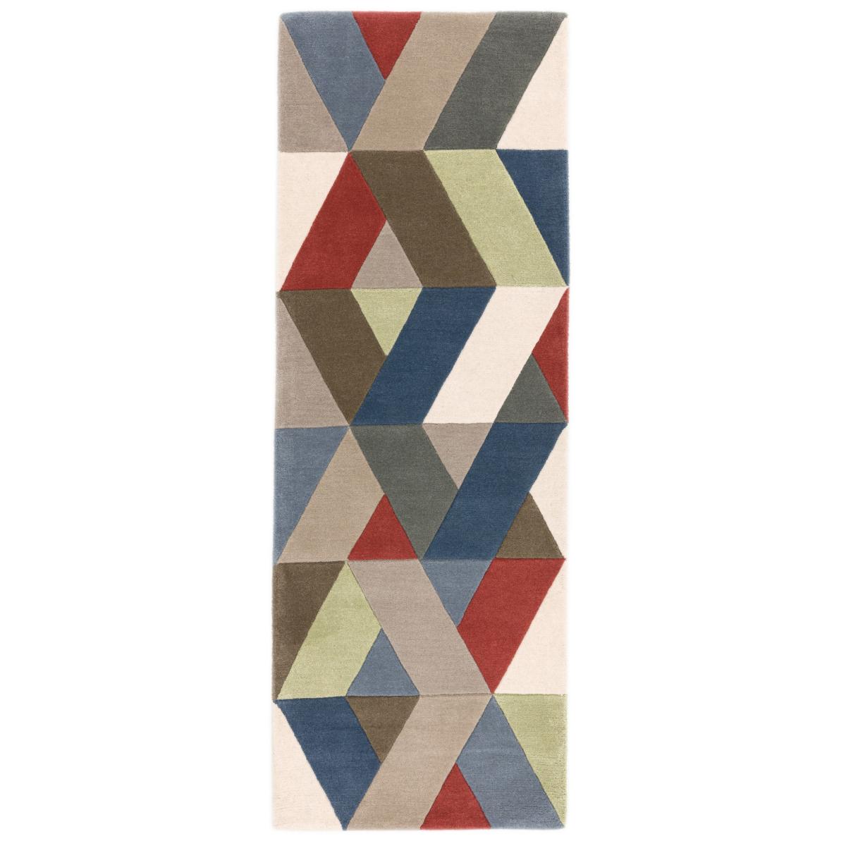 Funk Chevron Multi-Coloured Hallway Runners&nbsp;70x200cm – image 5