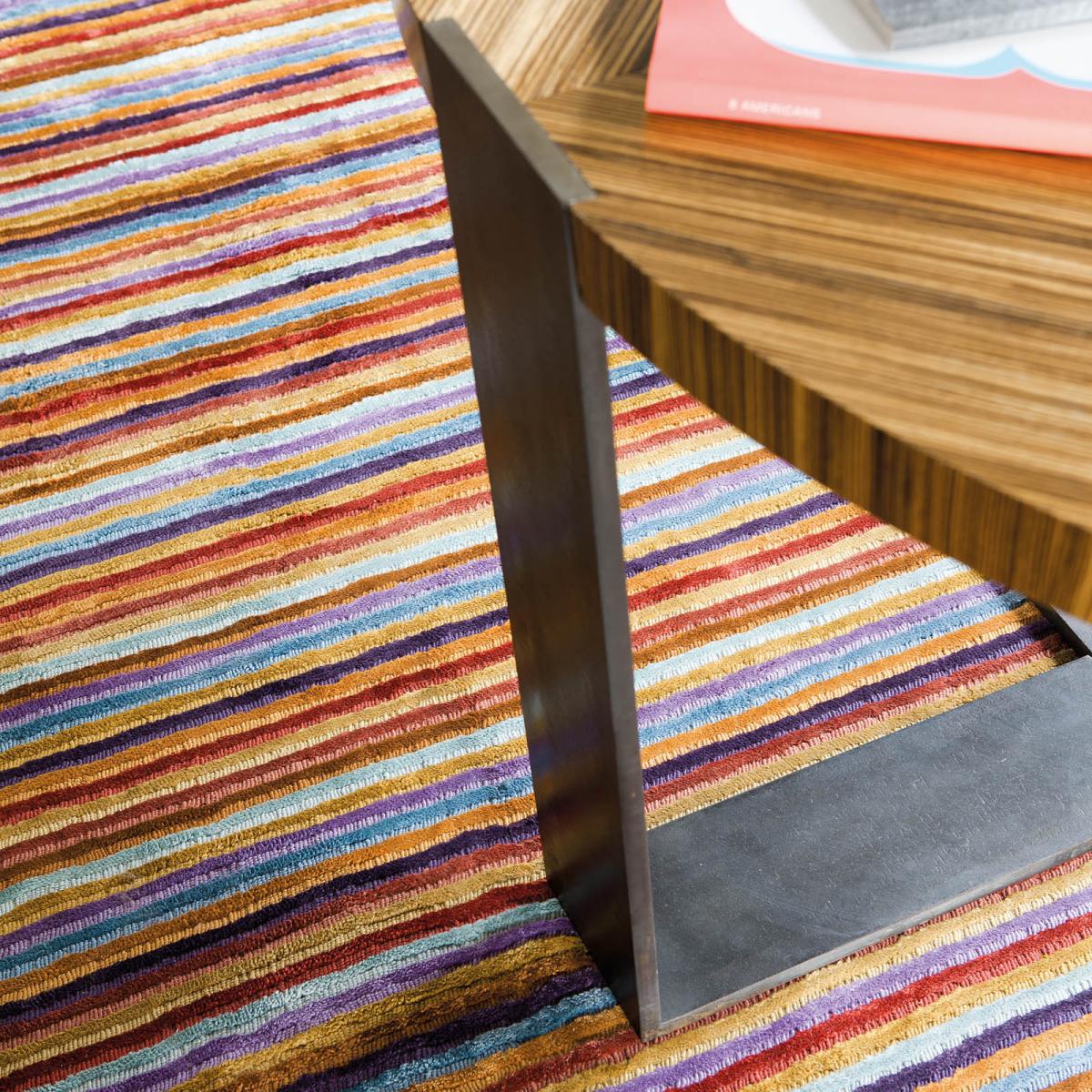 Linework Luxury Striped Rugs 202 001 990 by Ligne Pure&nbsp;60x120cm – image 2