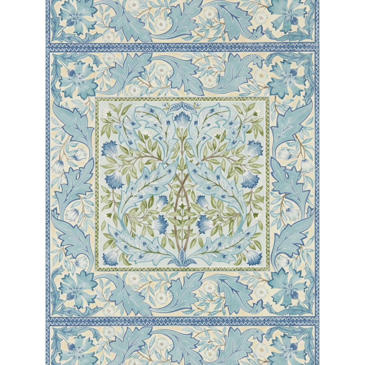 Wilhelmina Wallpaper 216671 by Morris & Co in Indigo Blue&nbsp;Roll – image 4