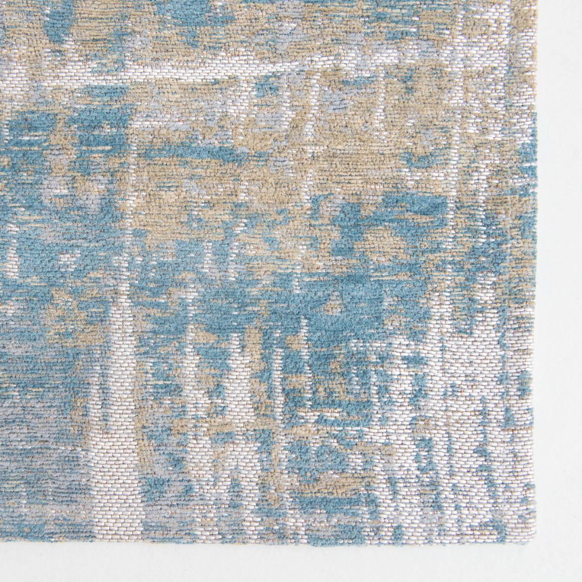 Louis De Poortere Atlantic Streaks Rugs 8718 in Long Island Blue&nbsp;170x240cm – image 2