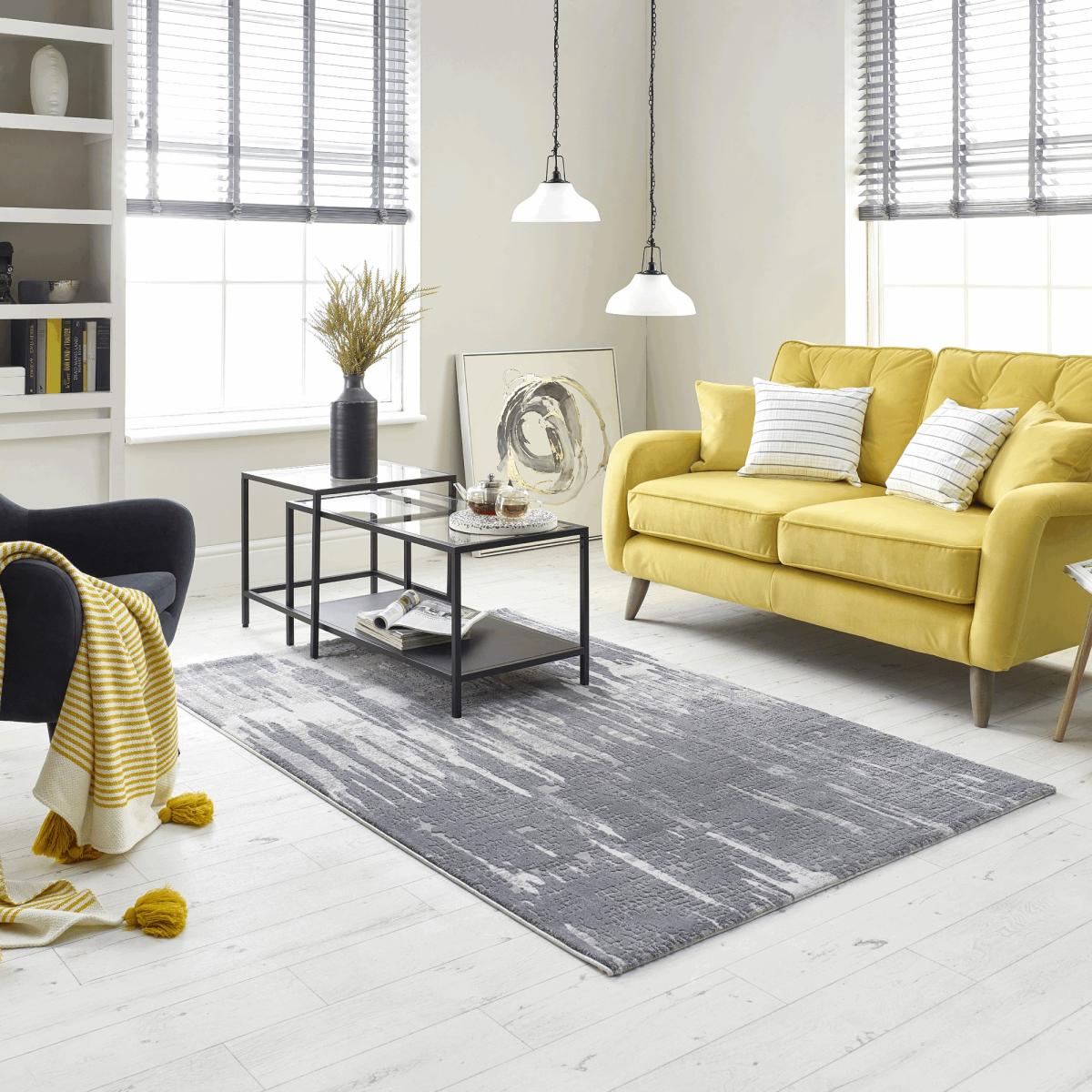 High Rise Rugs 6469B in Grey200x290cm – image 1