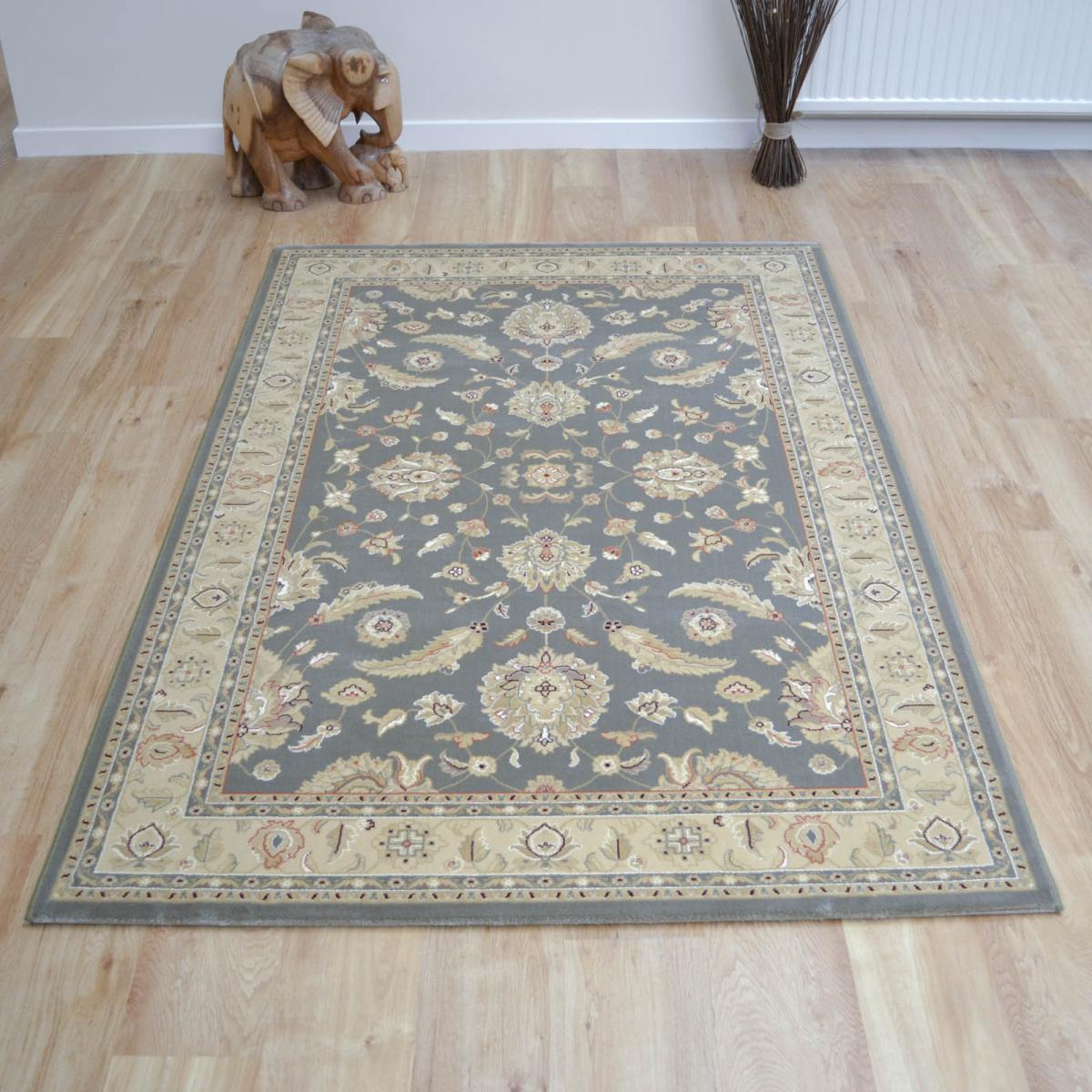 Noble Art Traditional Bordered Rugs 65124 490 in Green&nbsp;80x160cm – image 5