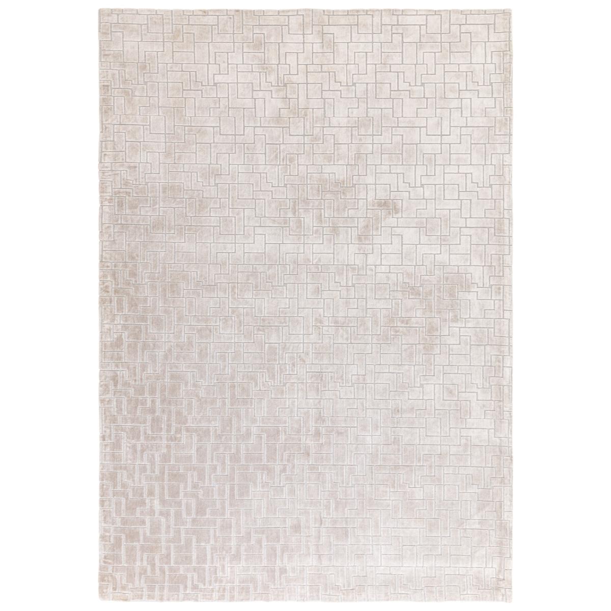 Glaze Tetris Geometric Modern Rugs in Silver Grey200x290cm – image 5
