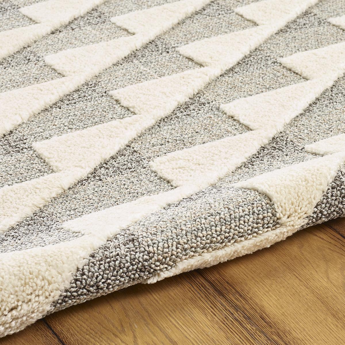 Maison Rugs 7730a in Light Grey(beyaz) 120x180cm – image 3