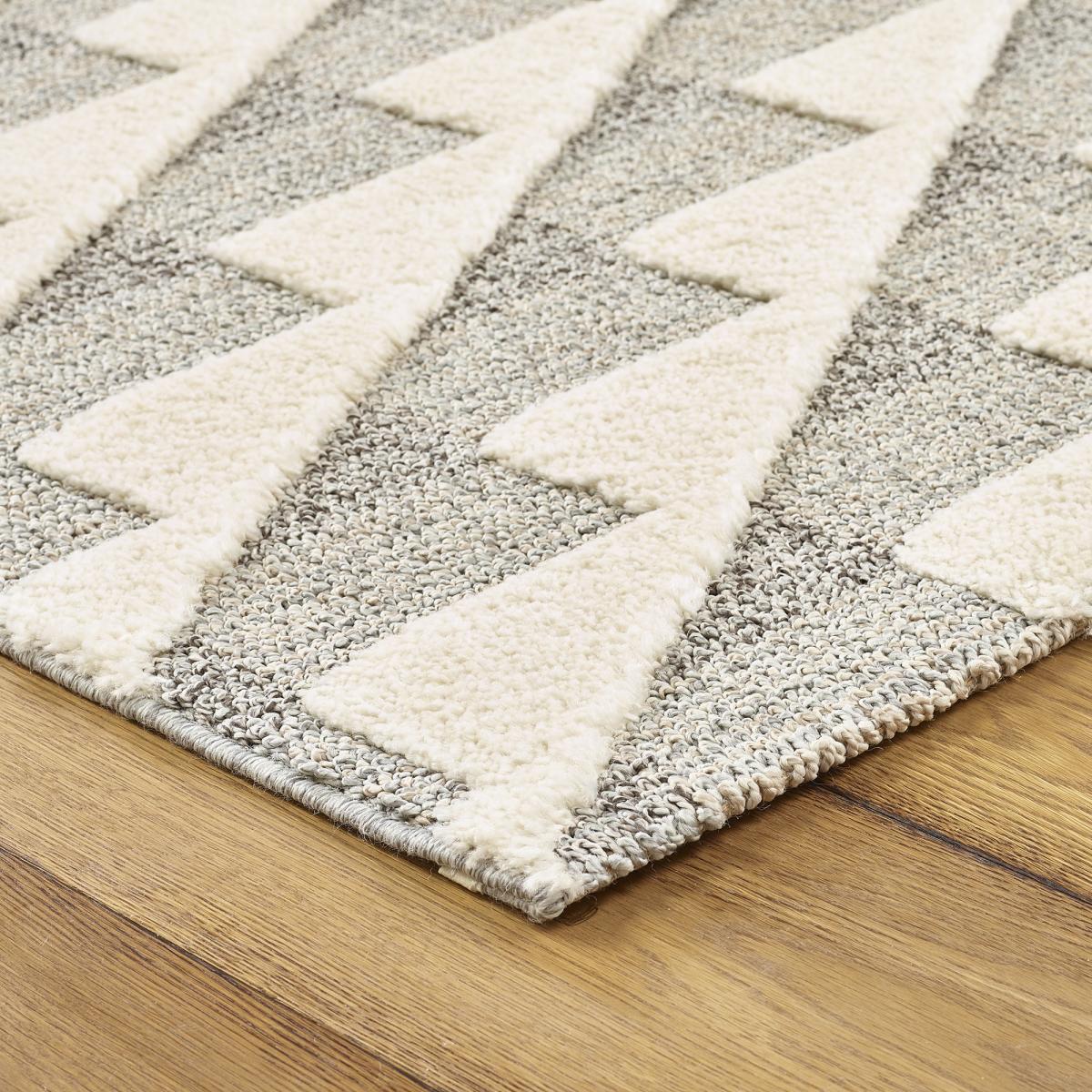Maison Rugs 7730a in Light Grey(beyaz) 120x180cm – image 4