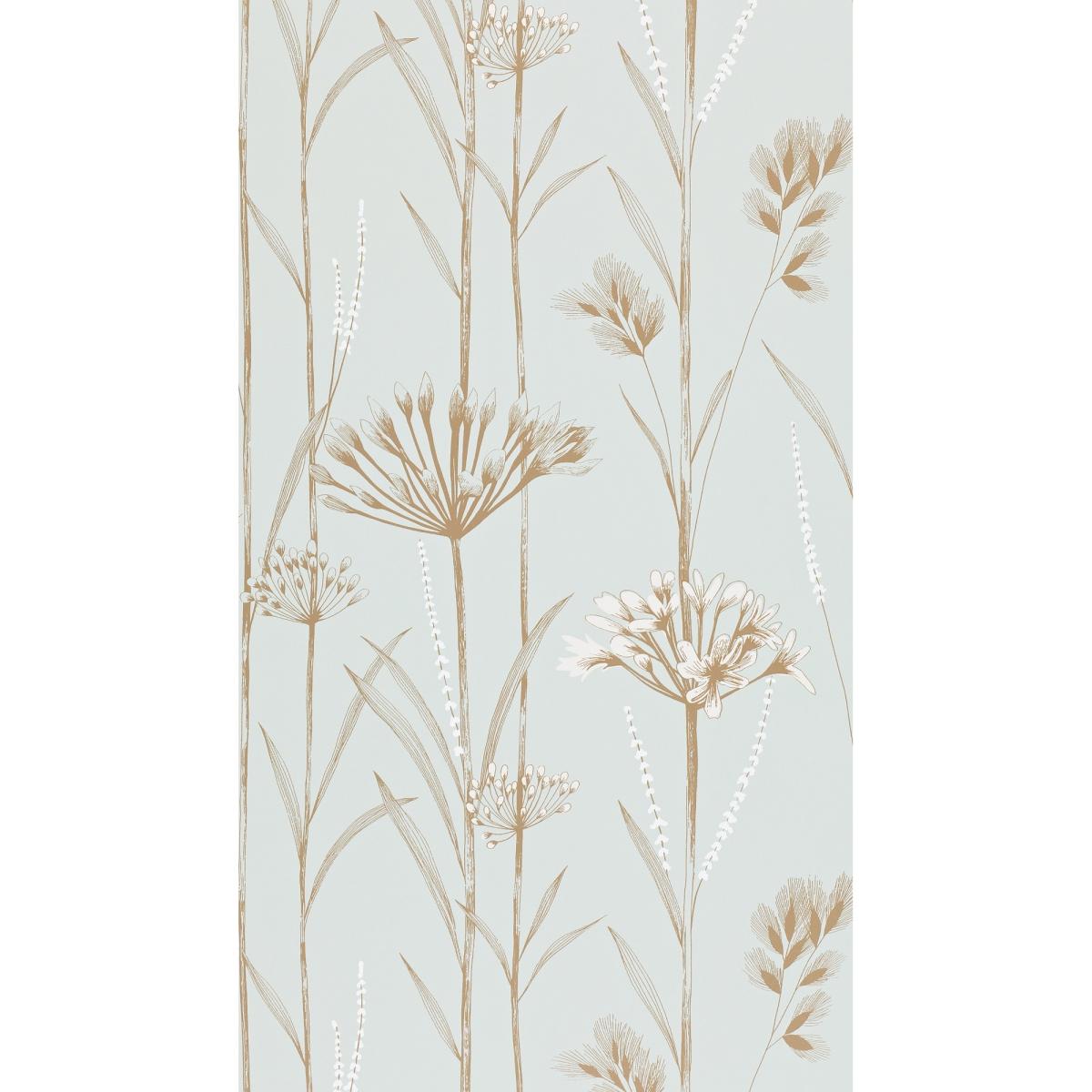 Gardinum Wallpaper 110558 by Harlequin in Seafoam Chalk GoldRoll – image 2