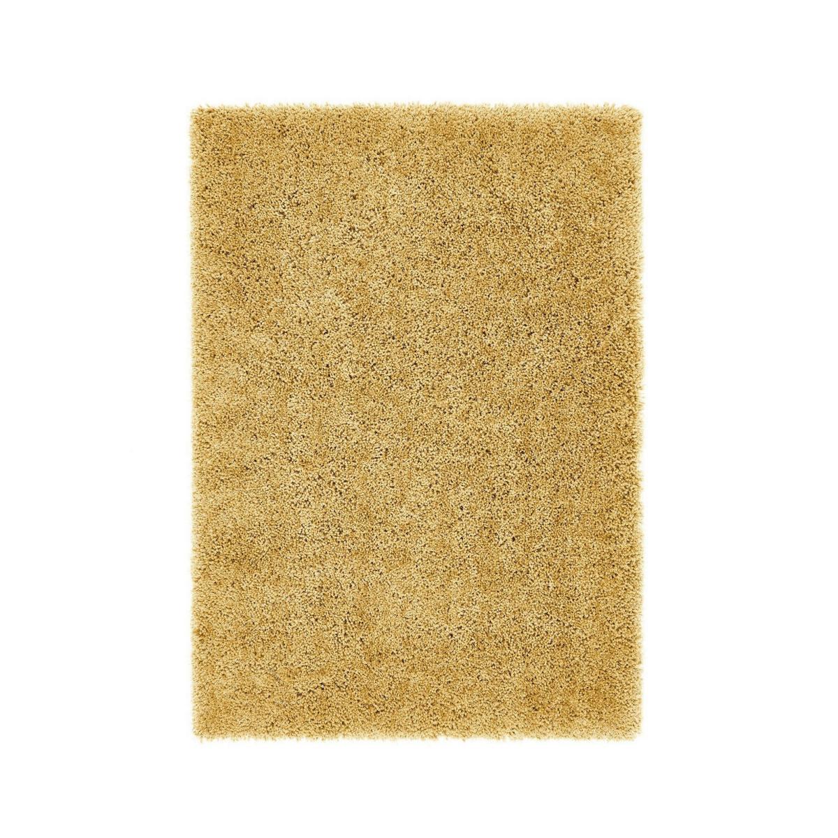 Chicago Shaggy Modern Plain Rugs in Ochre&nbsp;200x290cm – image 4