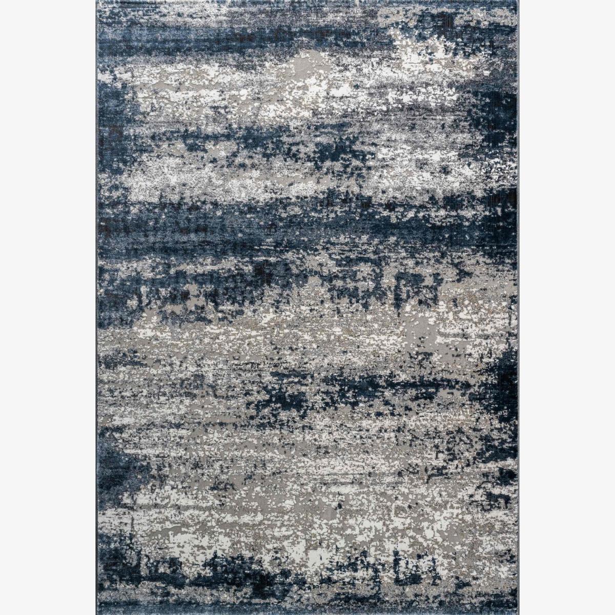 Canyon 52059 5747 Textured Abstract Rugs in Blue – image 1