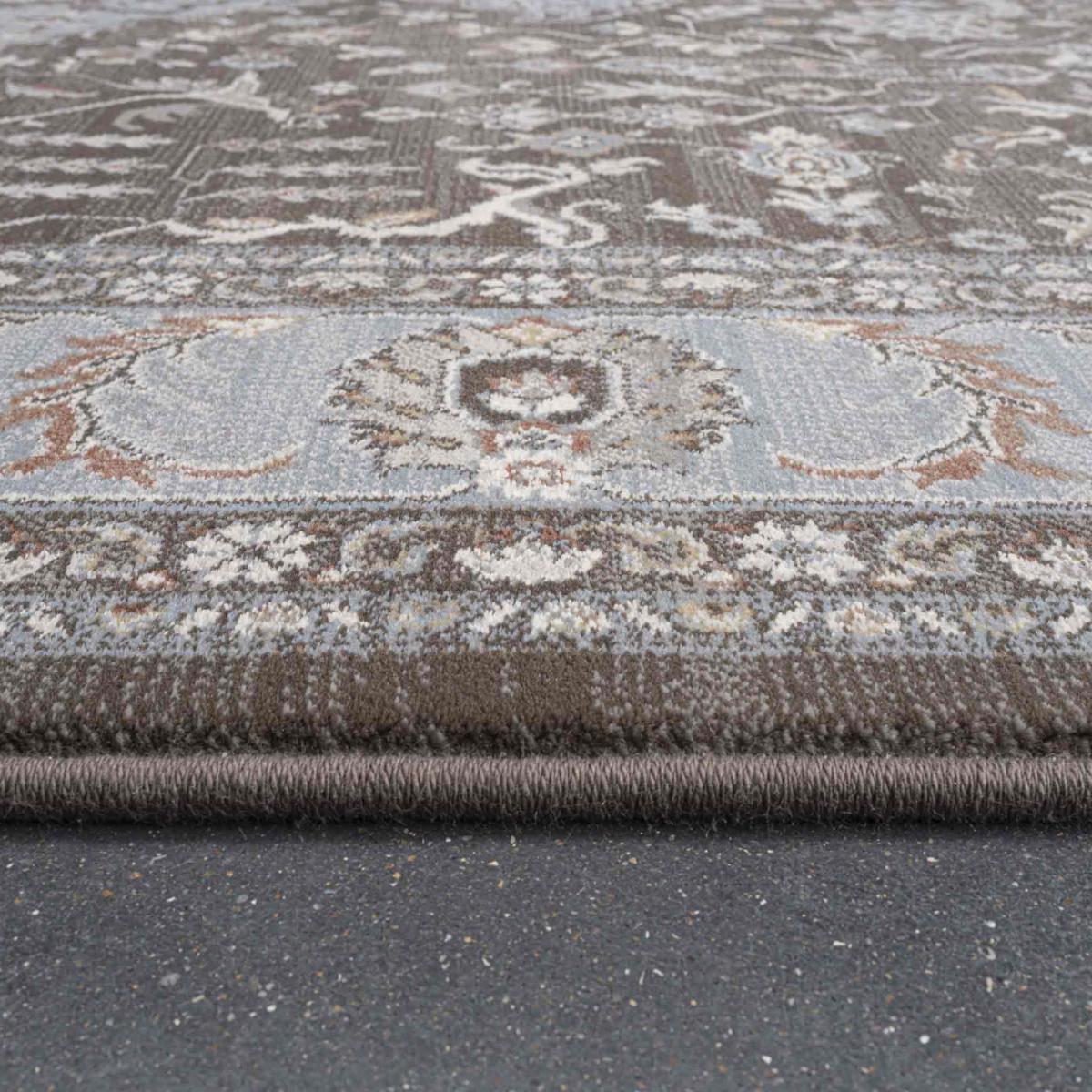 Da Vinci Traditional Medallion Rugs 57267 3255 in Brown240x340cm – image 3