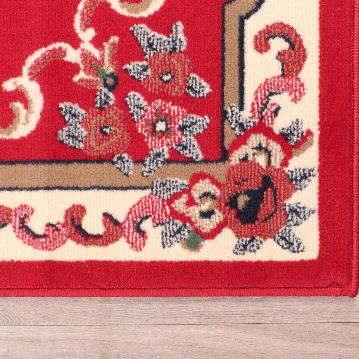 Sandringham Rugs in Red by Rugstyle 60x110cm – image 4