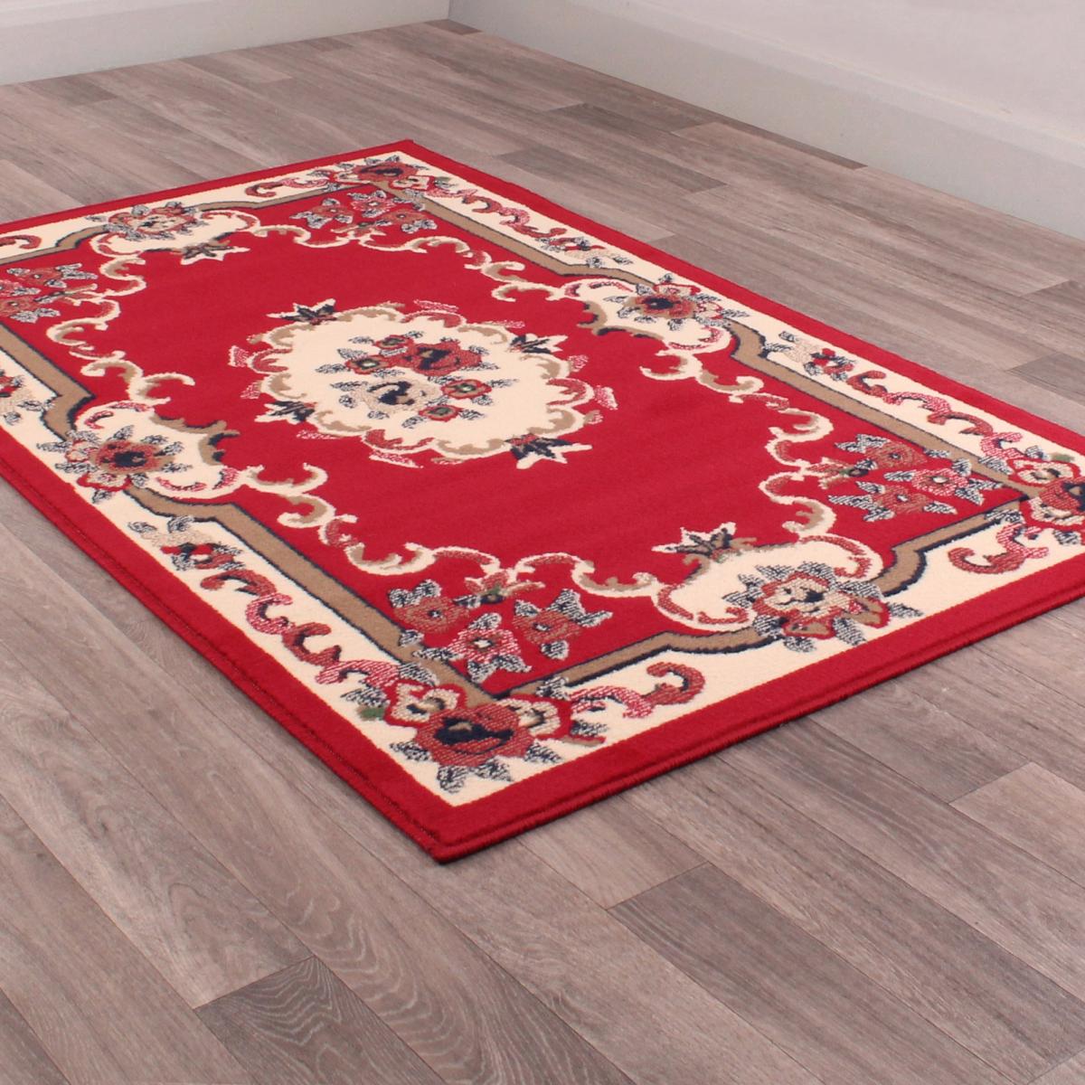 Sandringham Rugs in Red by Rugstyle 60x110cm – image 5