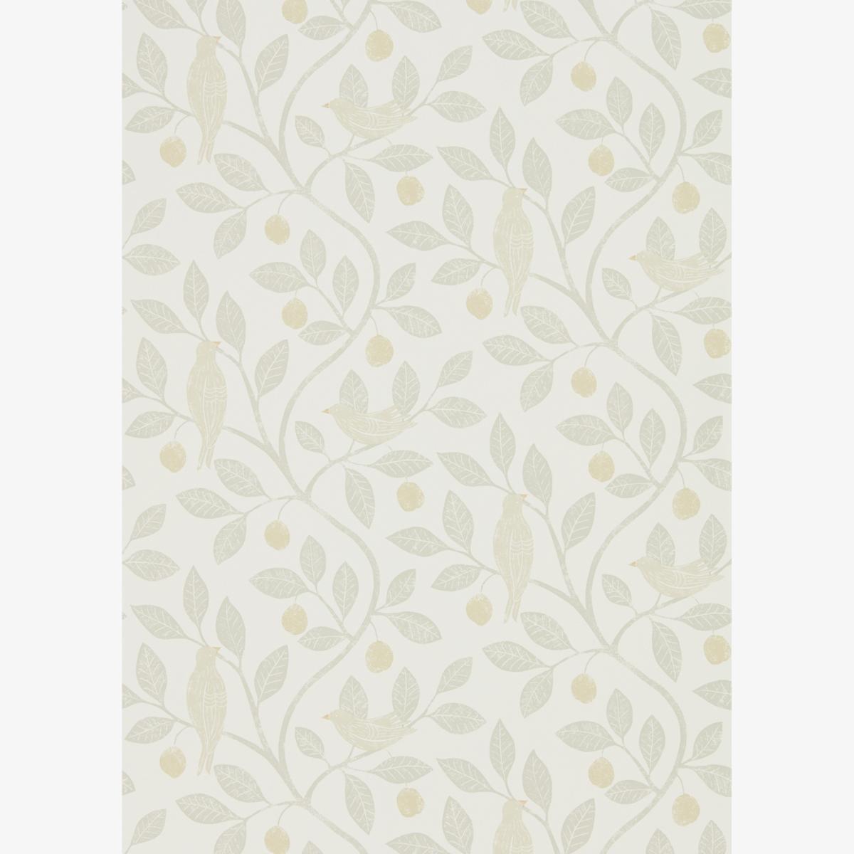 Damson Tree Wallpaper 216366 by Sanderson in Linen Honey Roll