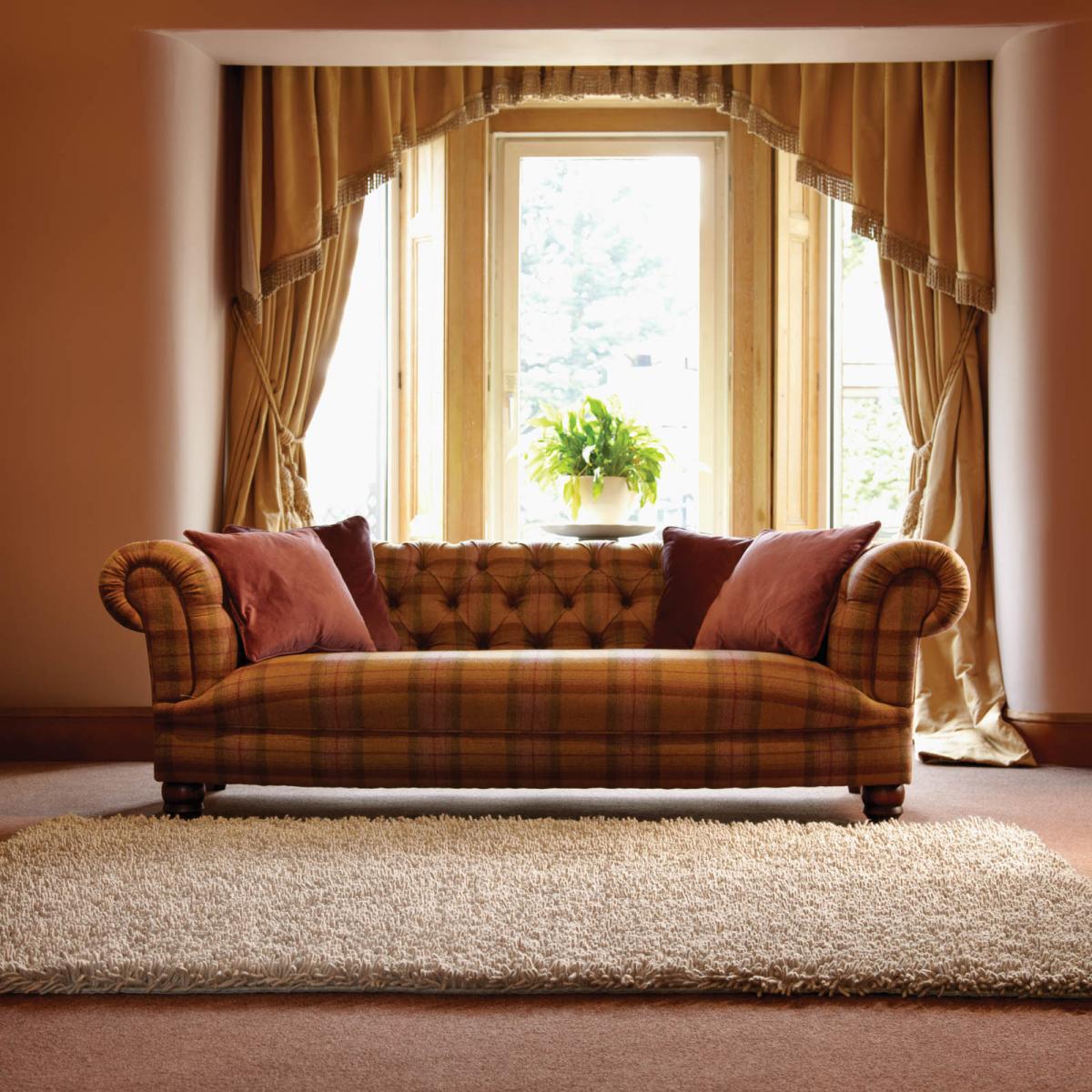Imperial Shaggy Wool Rugs in Oyster – image 1