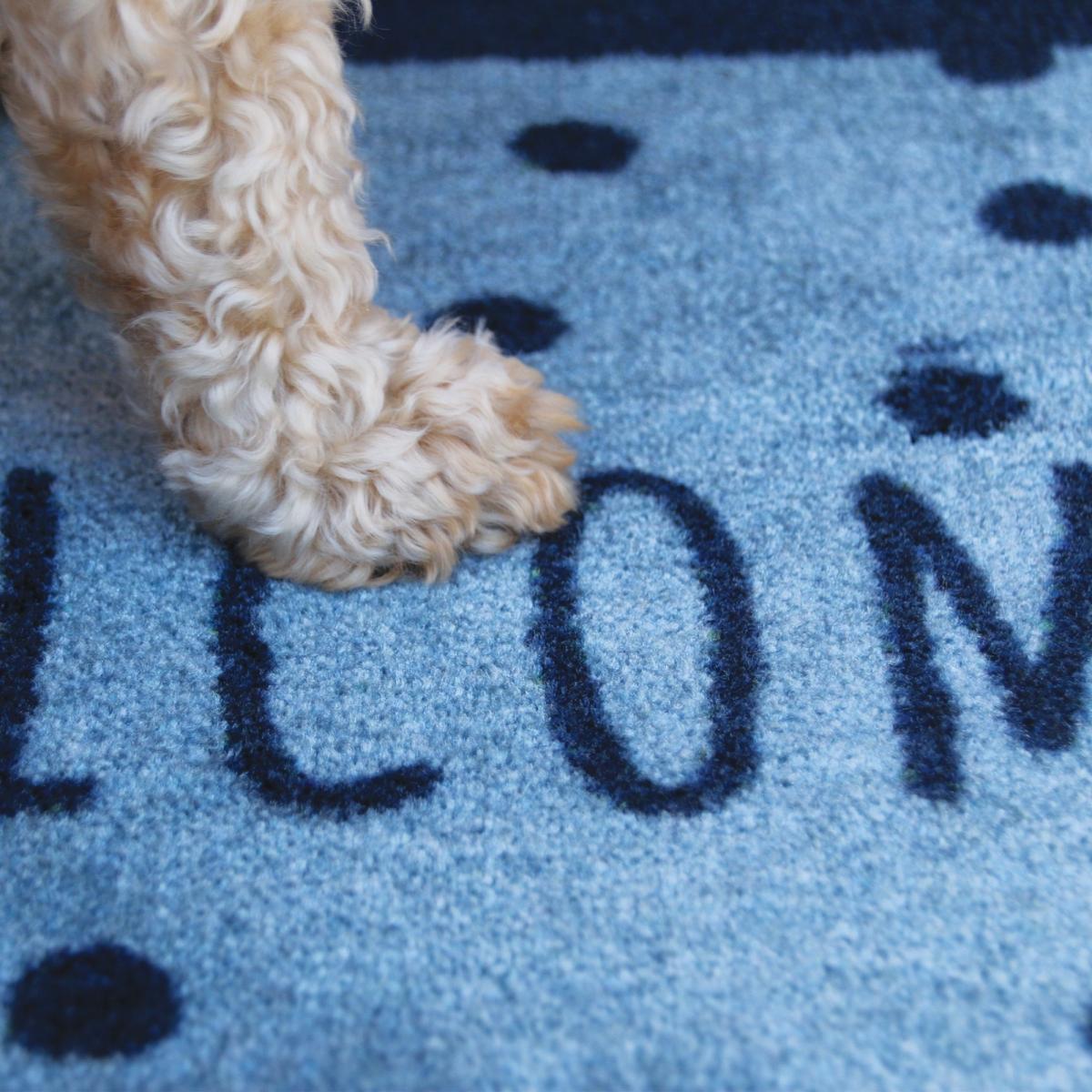 Howler & Scratch Doggie Welcome Pet Mats Blue 50x75cm – image 4