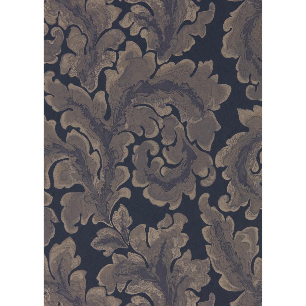 Acantha Wallpaper 312620 by Zoffany in Ink Blue Roll – image 4