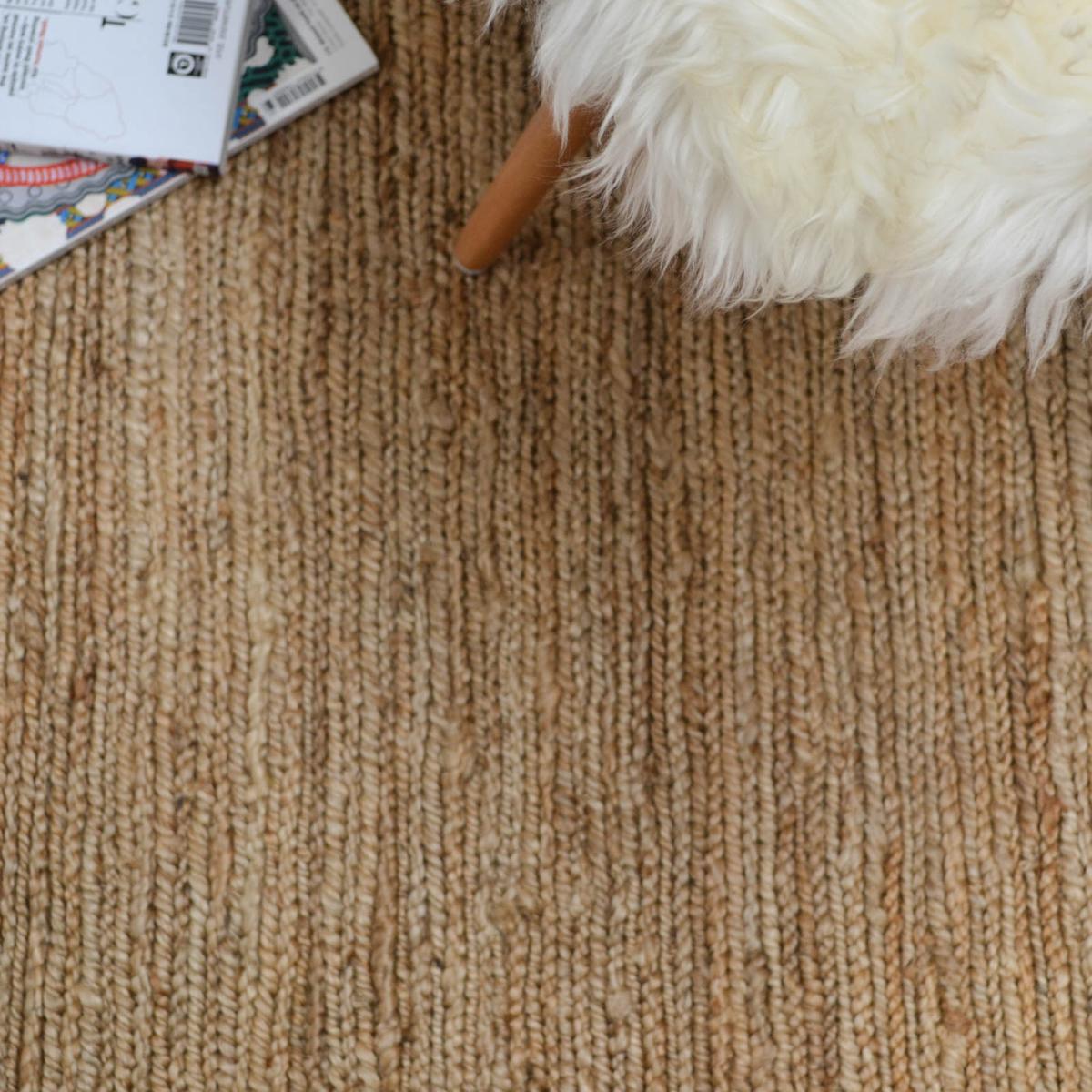 Jute Soumak Natural Woven Modern Rugs in Natural&nbsp;160x230cm – image 4