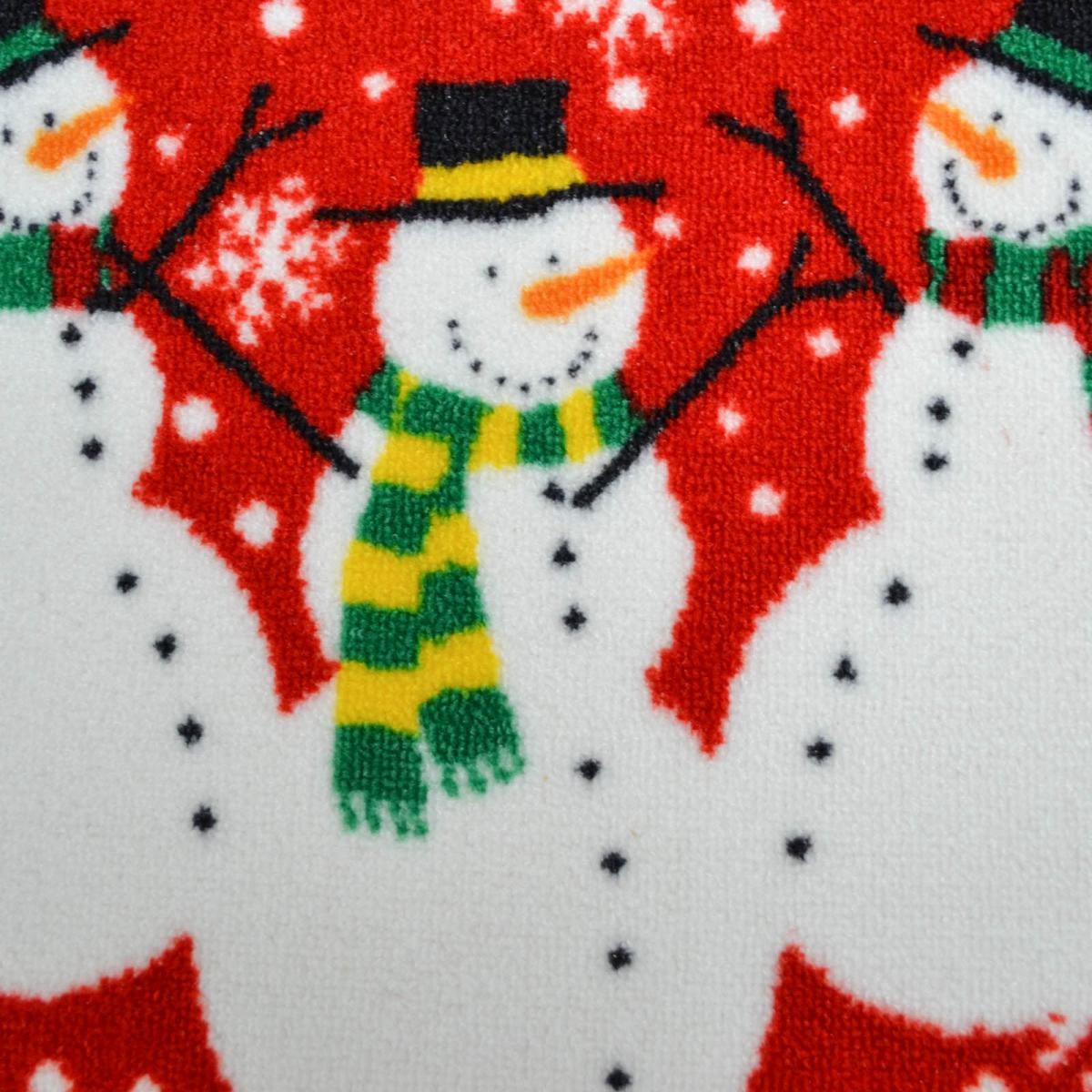 Snowman Christmas Festive Floor Mat 40x60cm – image 3