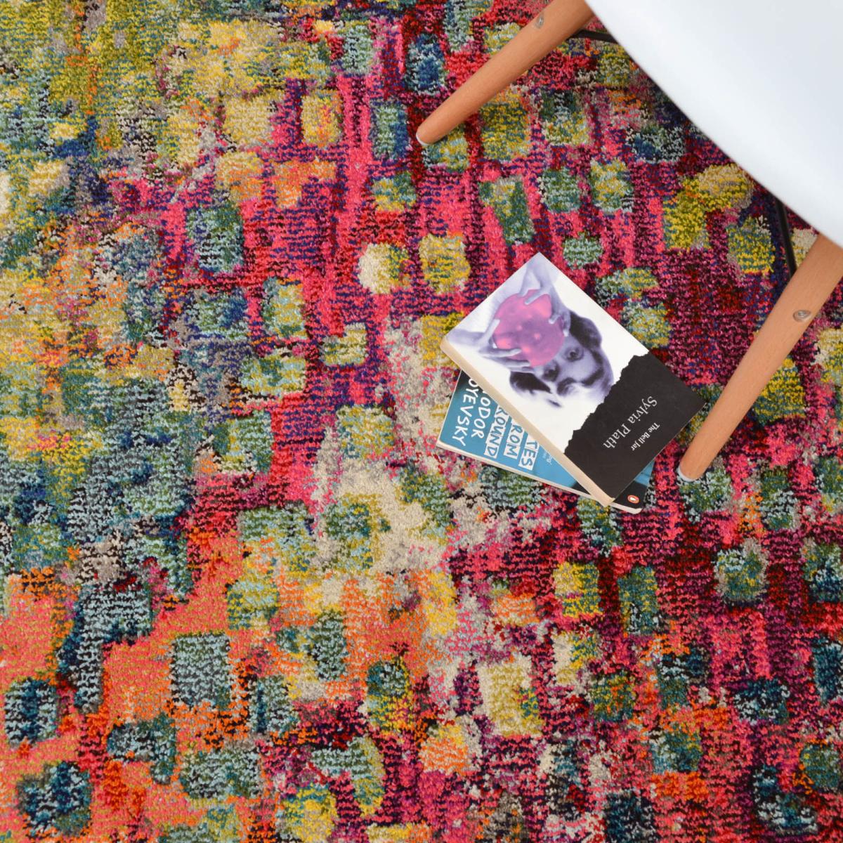 Colores Abstract Rugs COL11 in Multi 120x170cm – image 4
