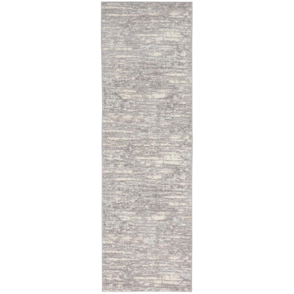 CK005 Enchanting ECH03 Runner Rug by Calvin Klein in Grey Beige 69x221cm – image 4
