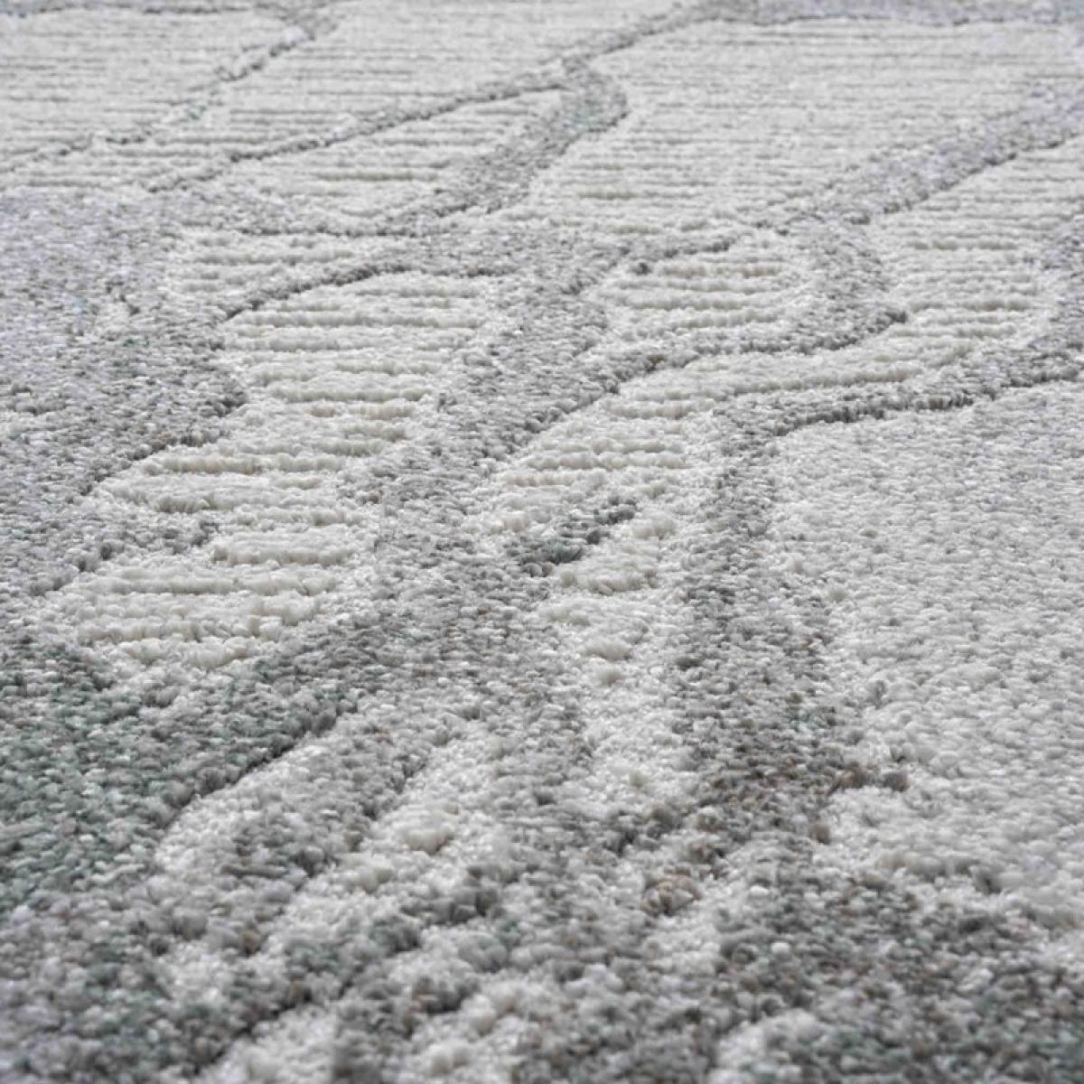 Milano 46014 6141 Abstract Marble Rugs in Grey – image 2