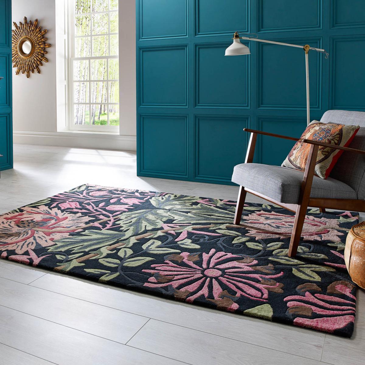 V&A Honeysuckle rugs by Luxmi 160x230cm – image 1