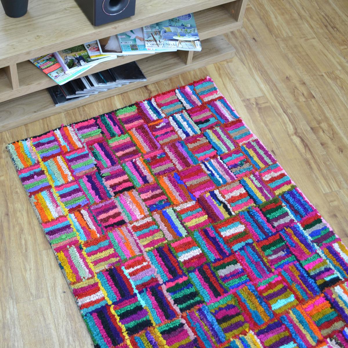 Cotton Chindi Sunshine Multicoloured Rugs 02&nbsp;90x150cm – image 5