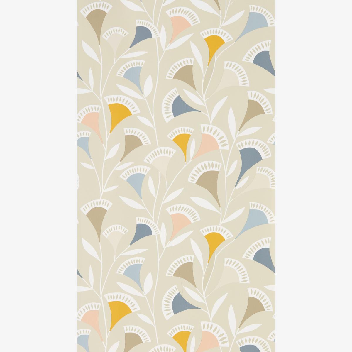 Pepino Wallpaper 111550 by Scion in Blush Honey Raffia Roll