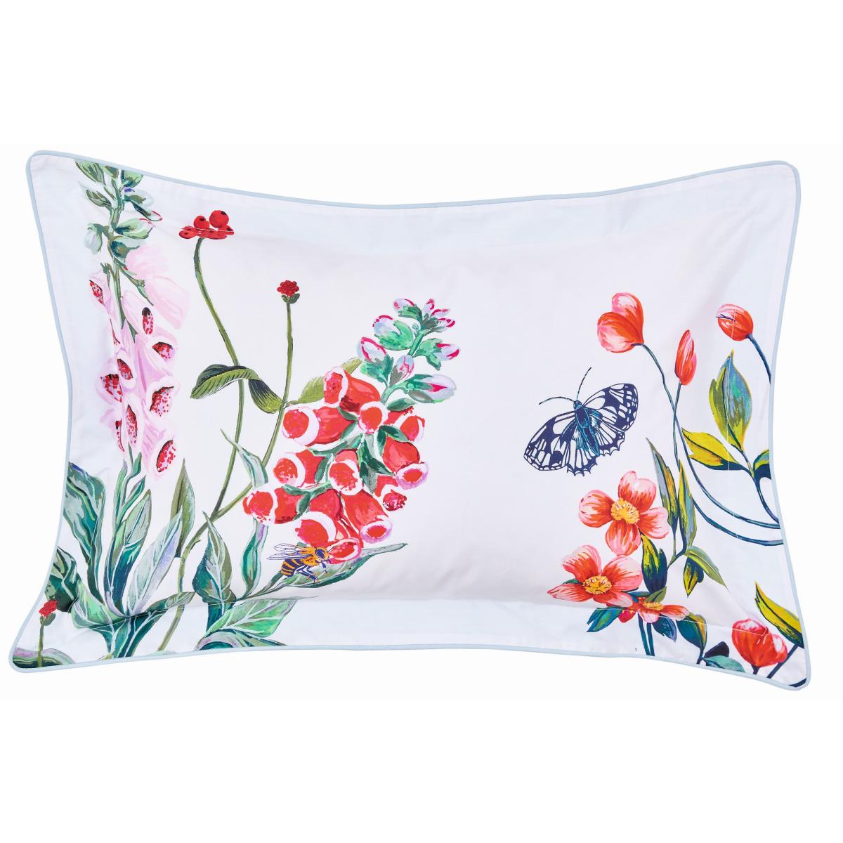 Permaculture Border Cotton Bedding Set By Joules in Multi 230x220cm – image 5