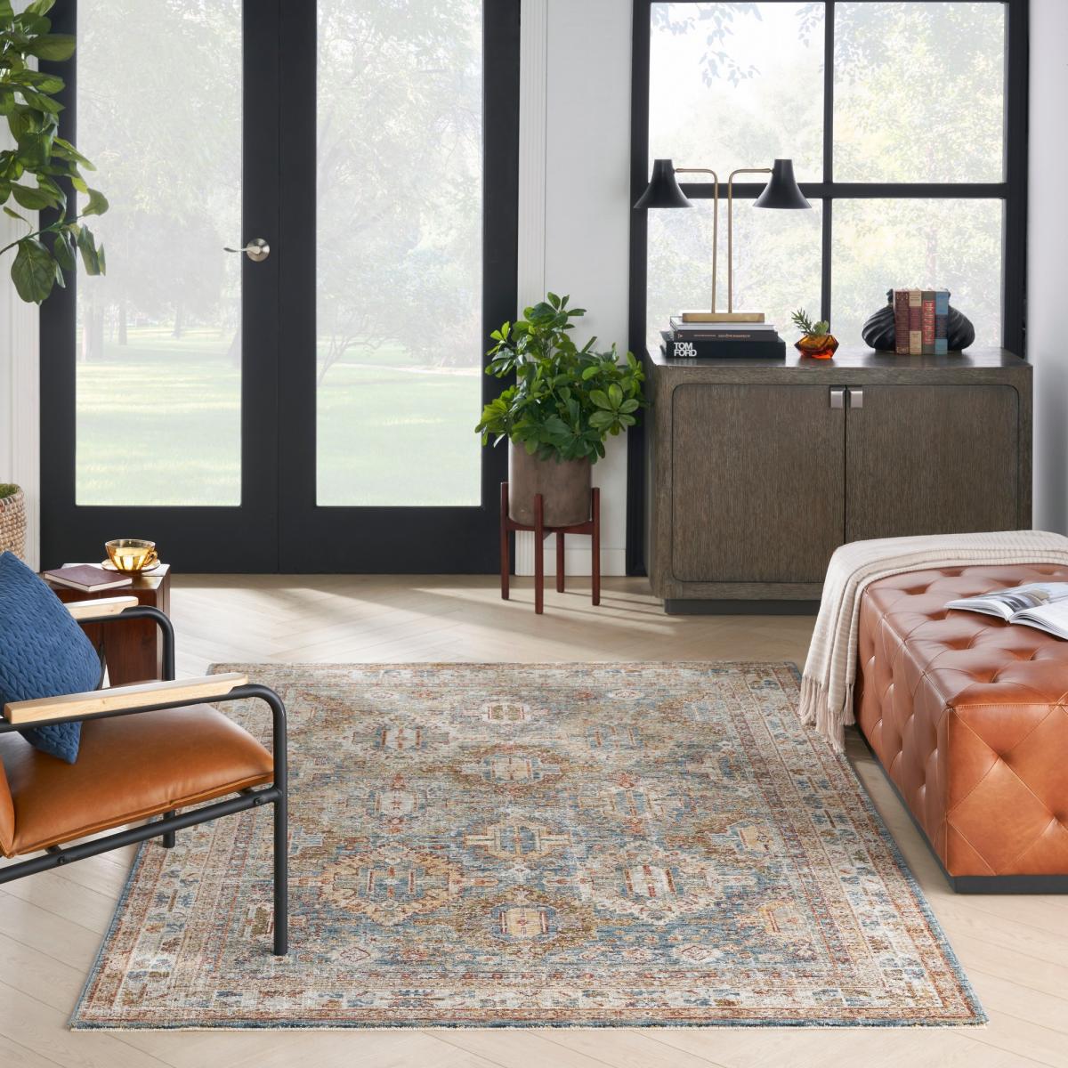 Sahar SHR01 Traditional Persian Rugs by Nourison in Blue239x315cm – image 2