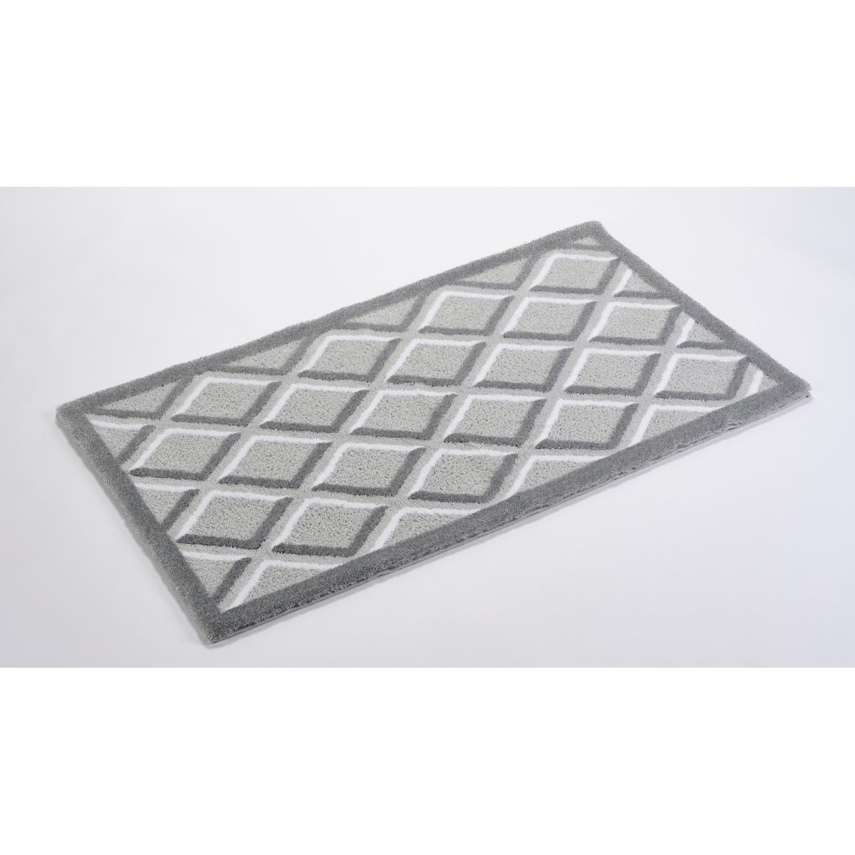 Luxury First Geometric Bath Mat 900 by Abyss & Habidecor 70x120cm – image 3